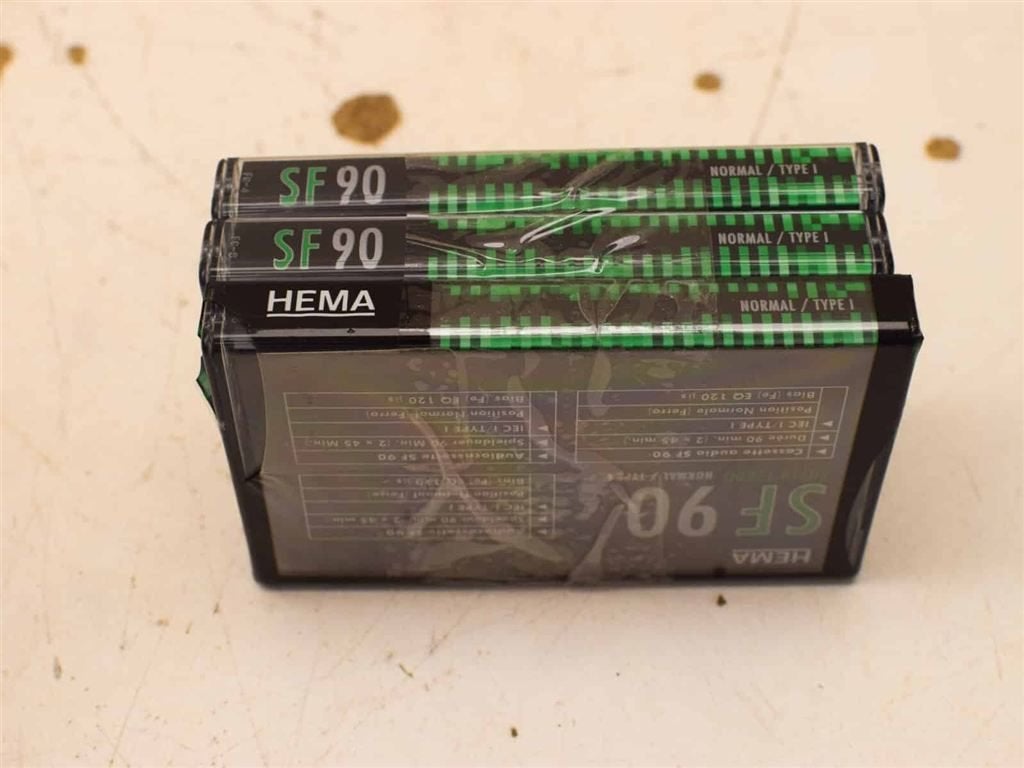 3 stuks cassettebandjes 52553, Ophalen of Verzenden, Gebruikt, Overige genres, 1 bandje