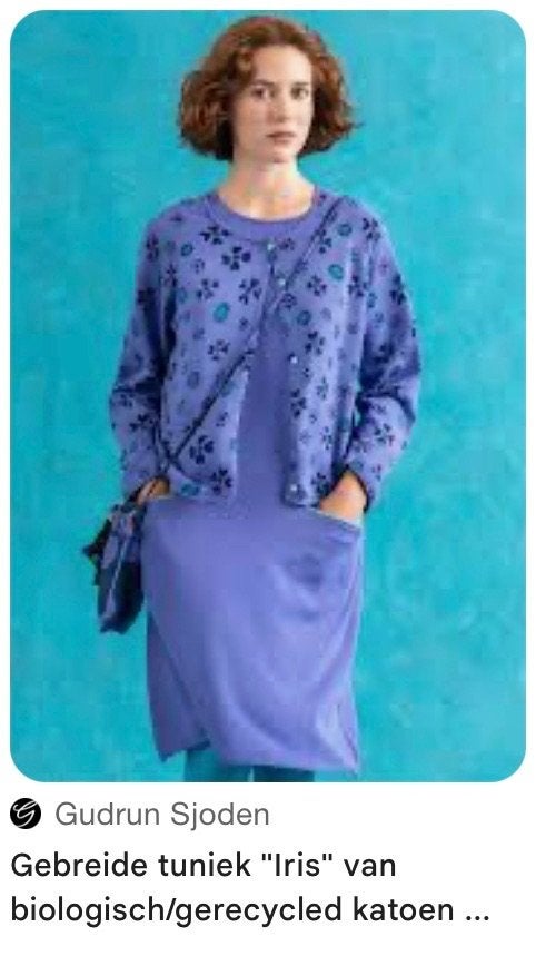 Gudrun Sjoden, Blauw, Blouse of Tuniek, Ophalen of Verzenden, Zo goed als nieuw