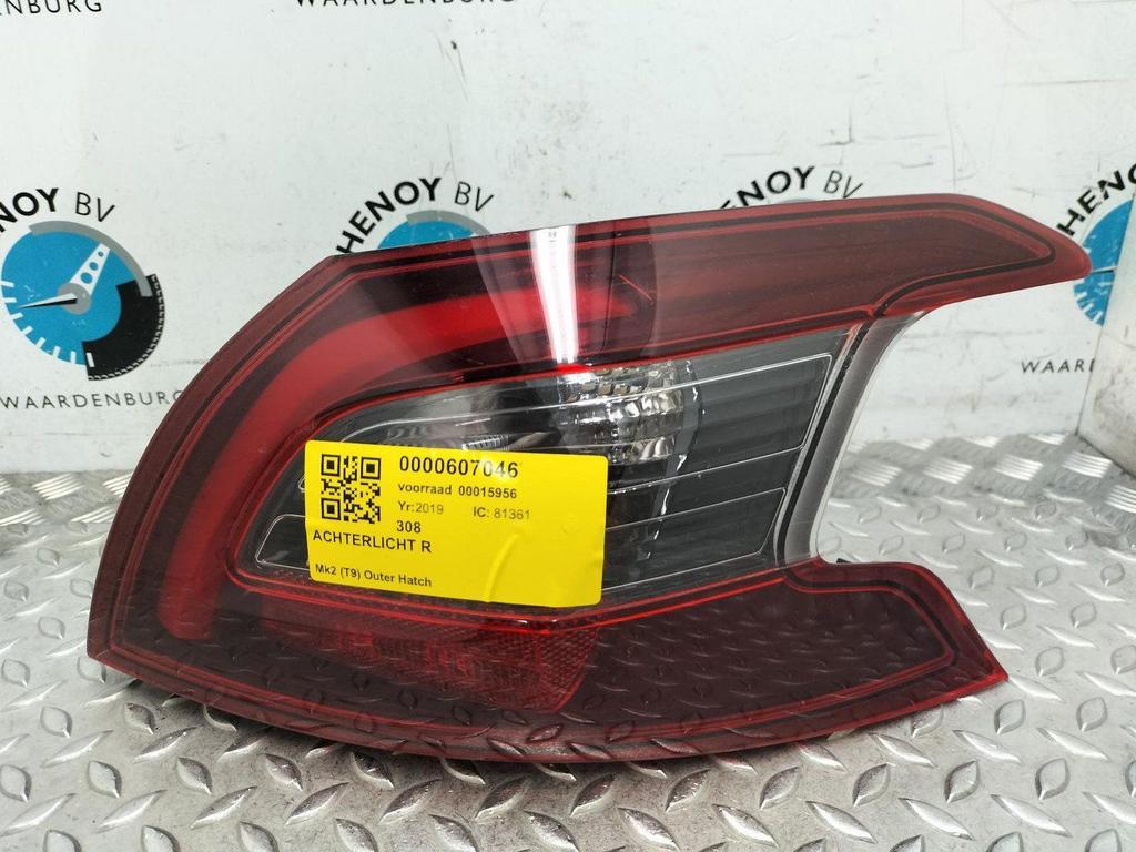 PEUGEOT 308 ACHTERLICHT R 2019, Ophalen of Verzenden, Gebruikt, ARN erkend
