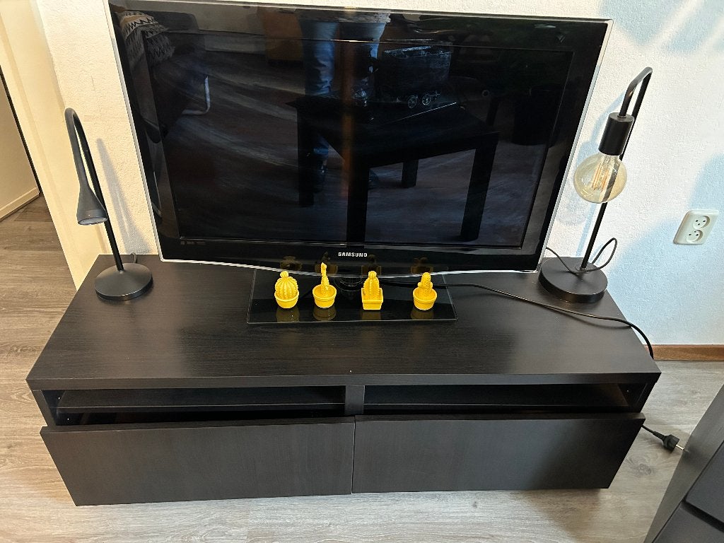 ikea besta Tv-meubel met lades,, Ophalen, 100 tot 150 cm, Zo goed als nieuw, Minder dan 100 cm