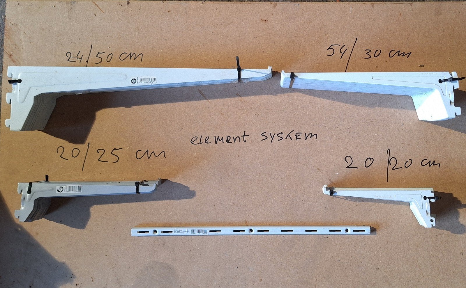 Plankdragers Element System diverse maten, Ophalen, Gebruikt