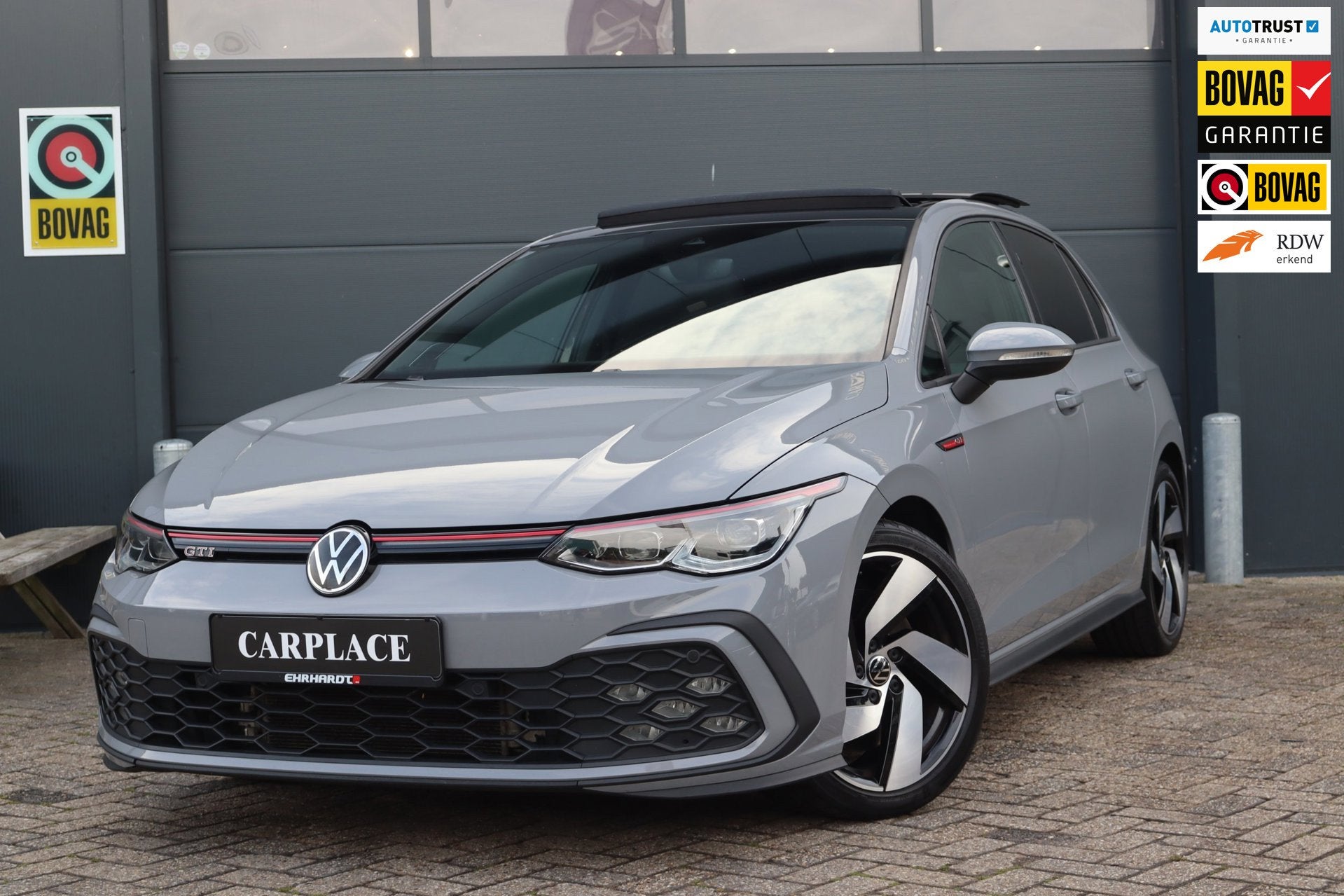 Volkswagen GOLF 2.0 TSI GTI -Panoramadak-Nardo grey, Dealer onderhouden, Euro 6, 4 cilinders, 1984 cc