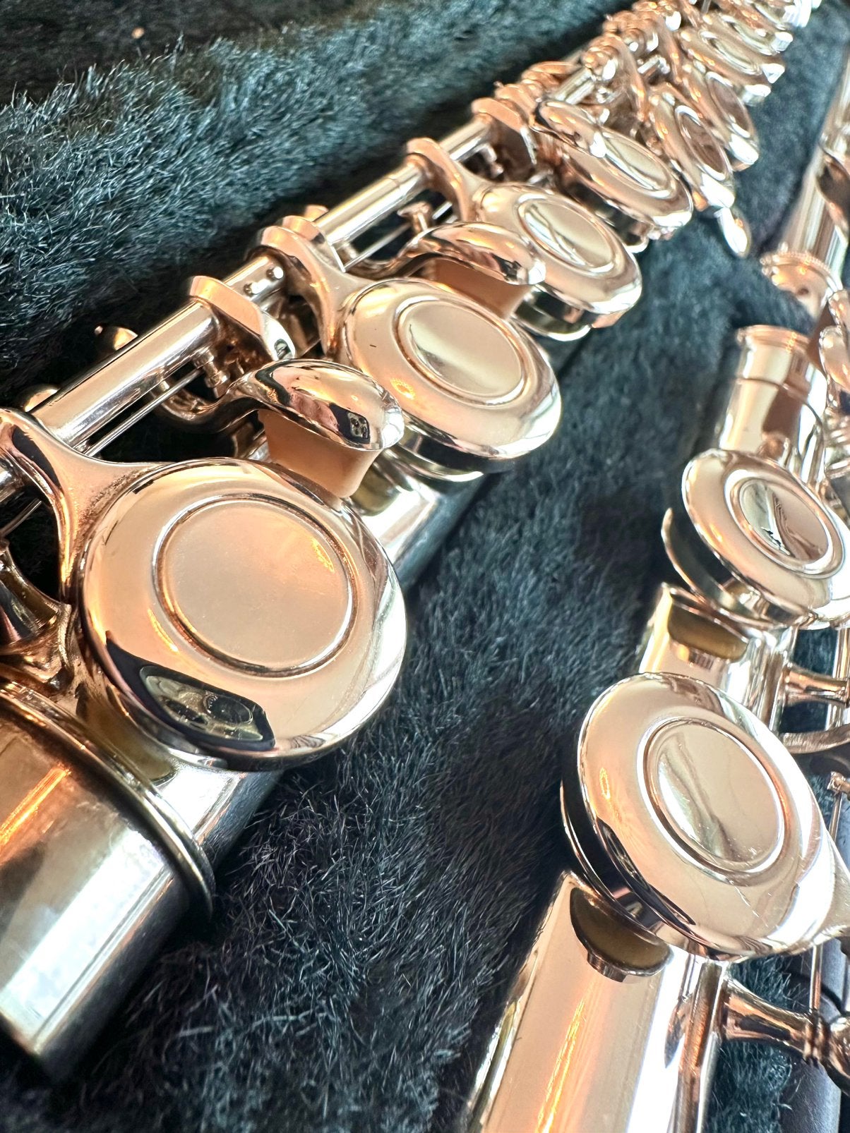 Yamaha Dwarsfluit Flute YFL-225SII, Ophalen of Verzenden, Gebruikt, Houtblazer, Met koffer of draagtas