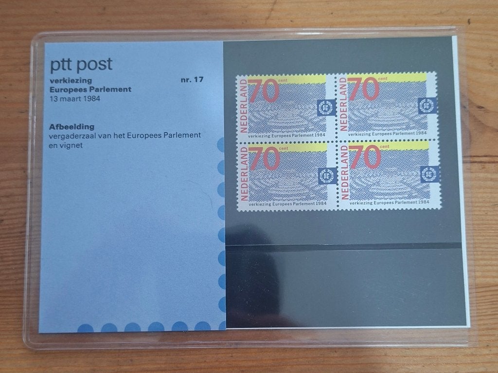 Nederland Postzegel Mapje PTT Post, Postzegels en Munten, Postzegels | Nederland, Ophalen of Verzenden, Na 1940, Postfris