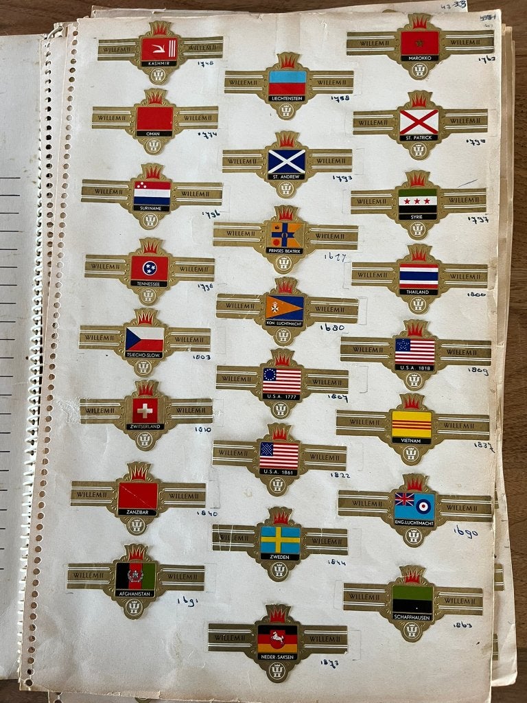 sigarenbandjes, Verzamelen, Ophalen, Overige typen