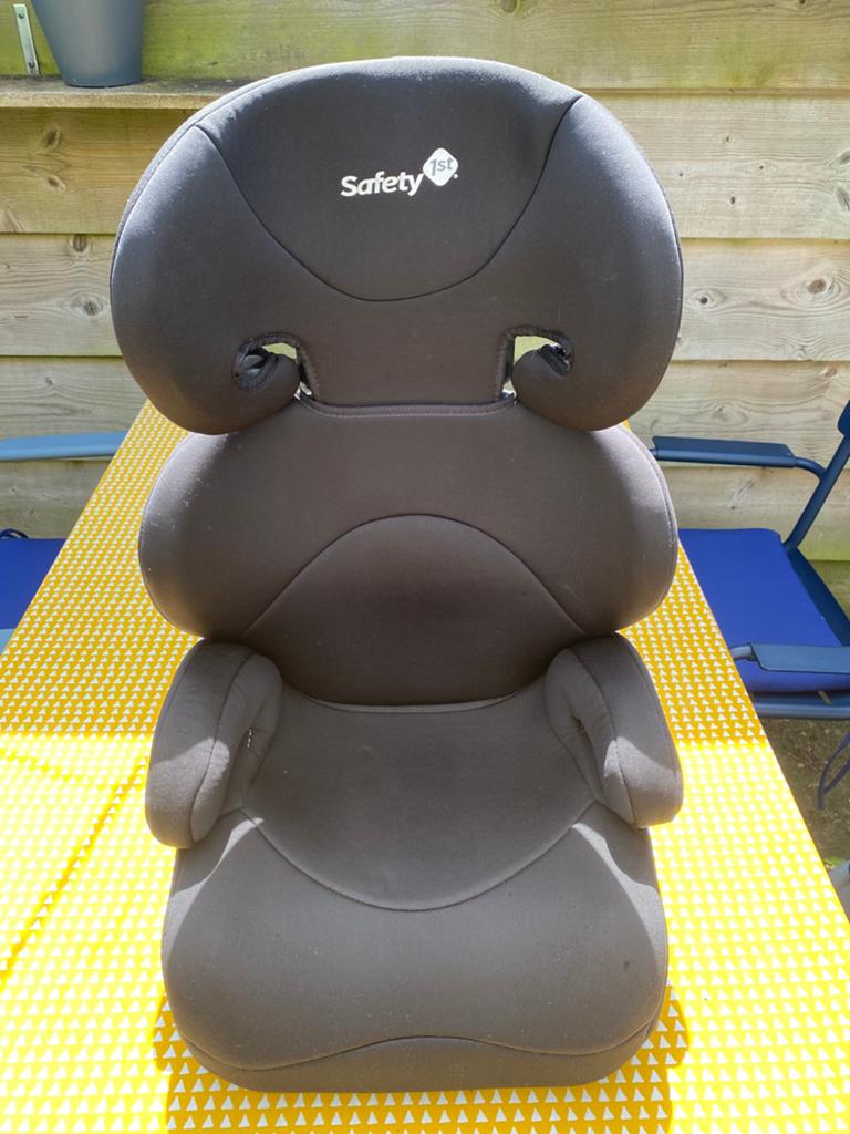 safety first zitverhoger met rugleuning, Overige merken, Autogordel, 15 t/m 36 kg, Ophalen of Verzenden