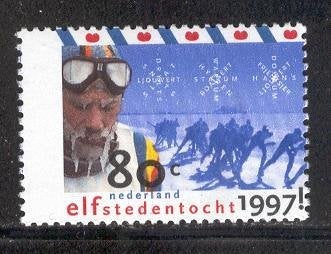 3252 - Nederland nvph 1710 postfris , Elfstedentocht, Postzegels en Munten, Verzenden, Na 1940, Postfris