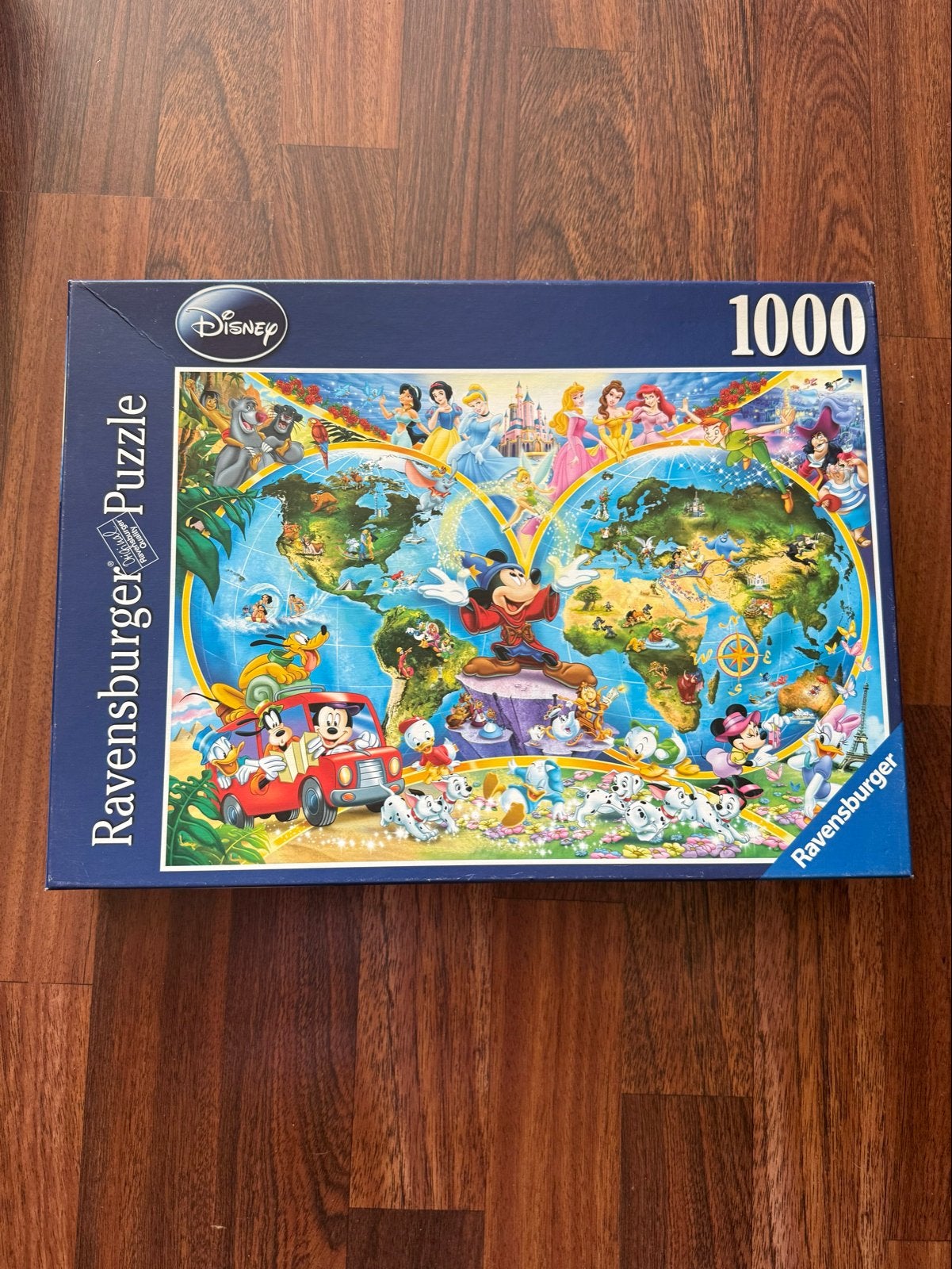 Ravensburger Disney Legpuzzel 1000 stukjes, Ophalen, 500 t/m 1500 stukjes, Zo goed als nieuw, Legpuzzel