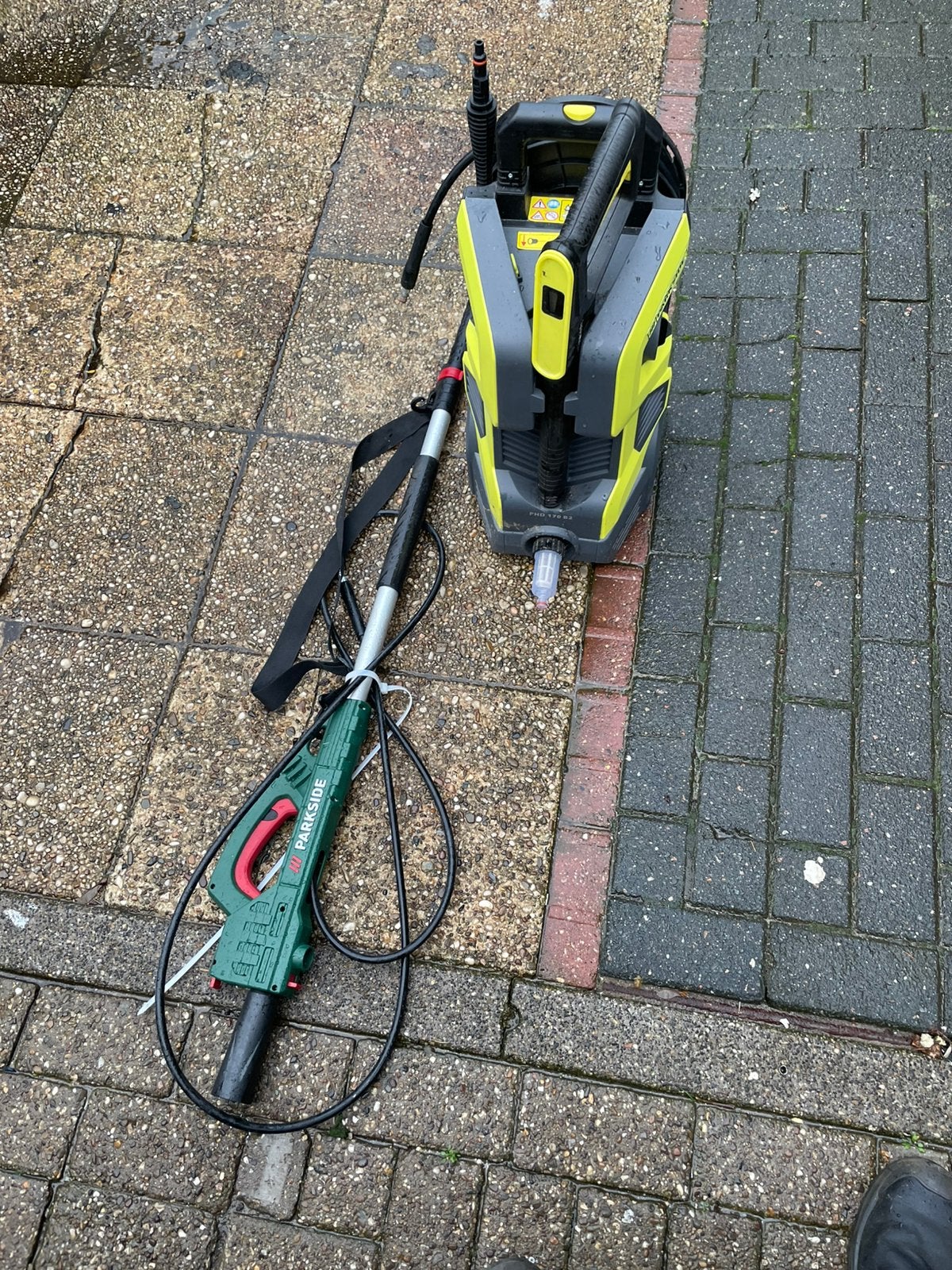 Parkside hogedrukreiniger met uitschuifbare lans, Ophalen, Gebruikt, T, N
