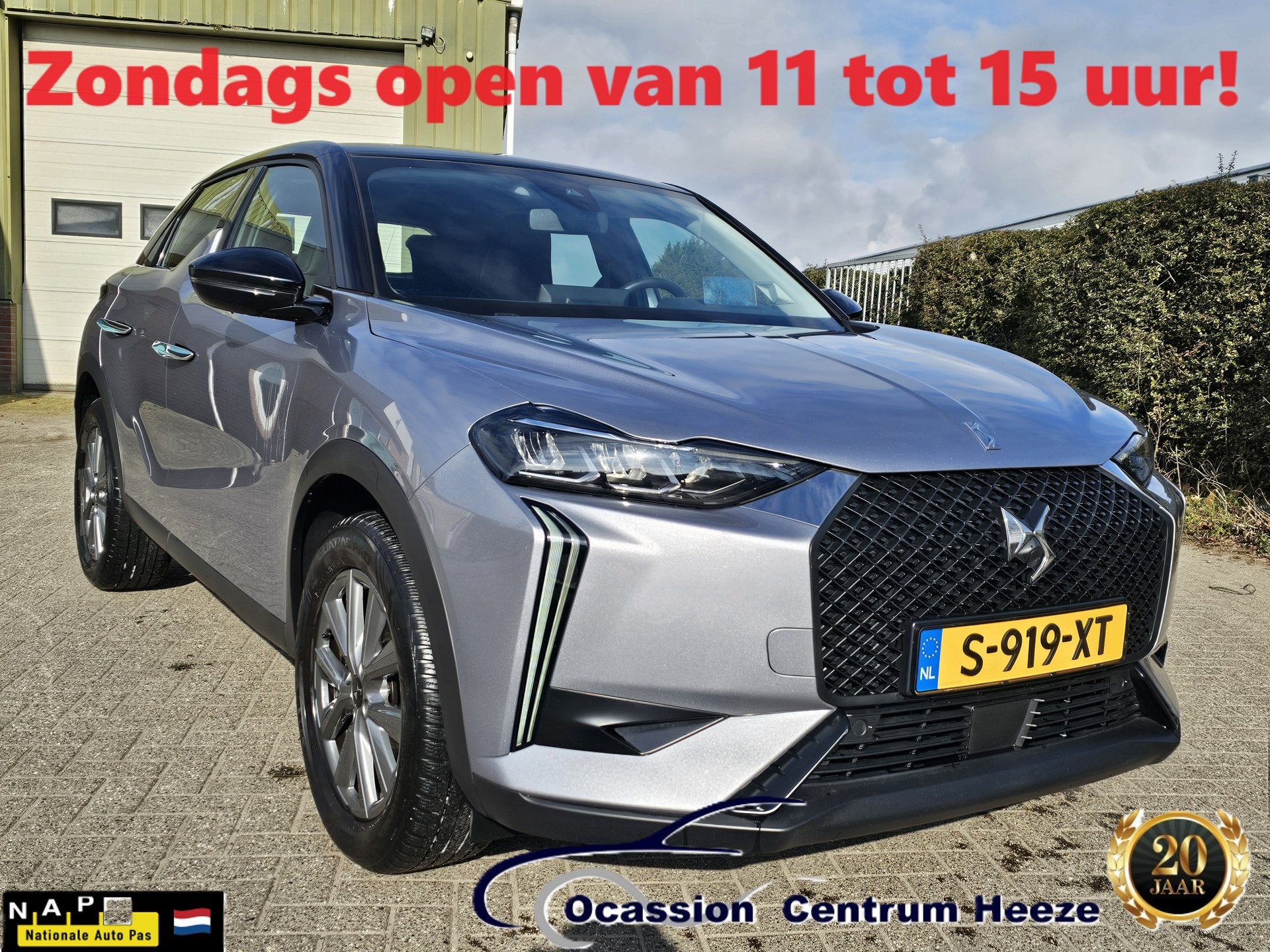 DS DS 3 1.2 PT Bastille, Carplay! 17" Lm! Apk 4-2027! VAN/VO, Voorwielaandrijving, 101 pk, Gebruikt, 49 €/maand