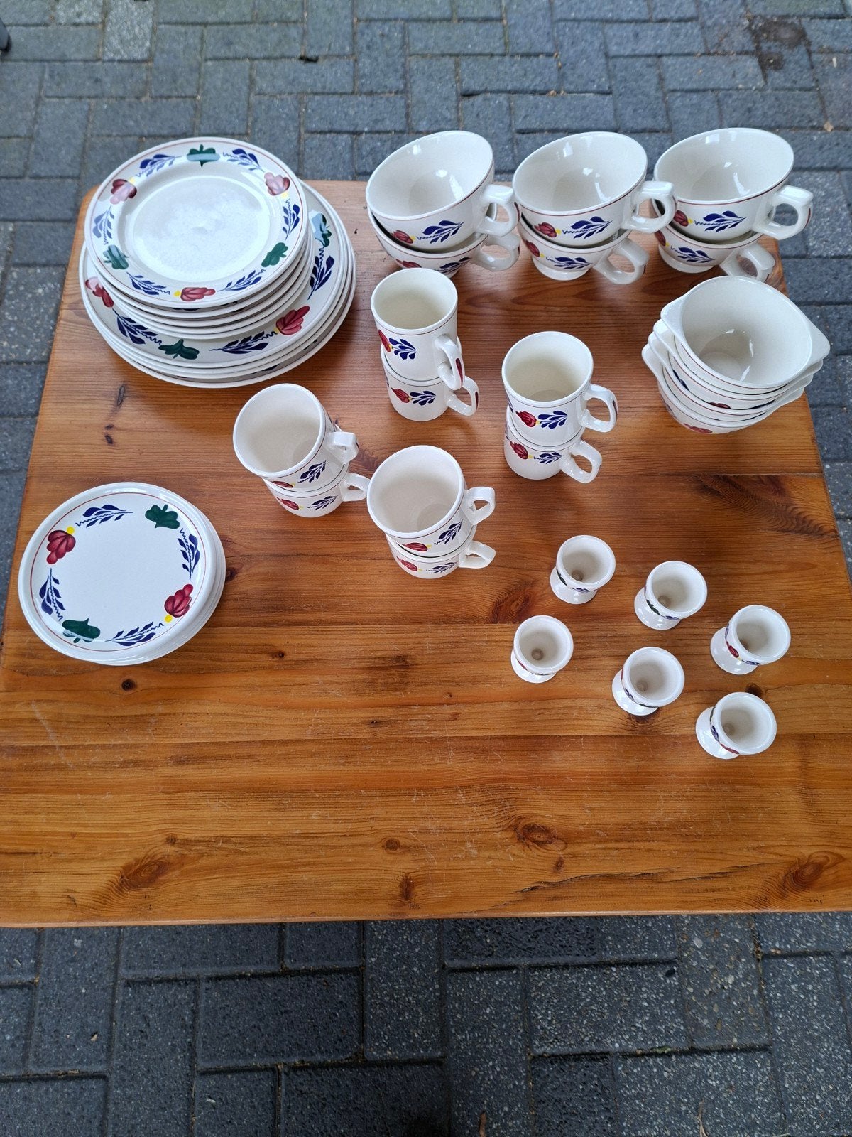 Royal Boch Boerenbont servies - compleet set, Huis en Inrichting, Keuken | Servies, Ophalen