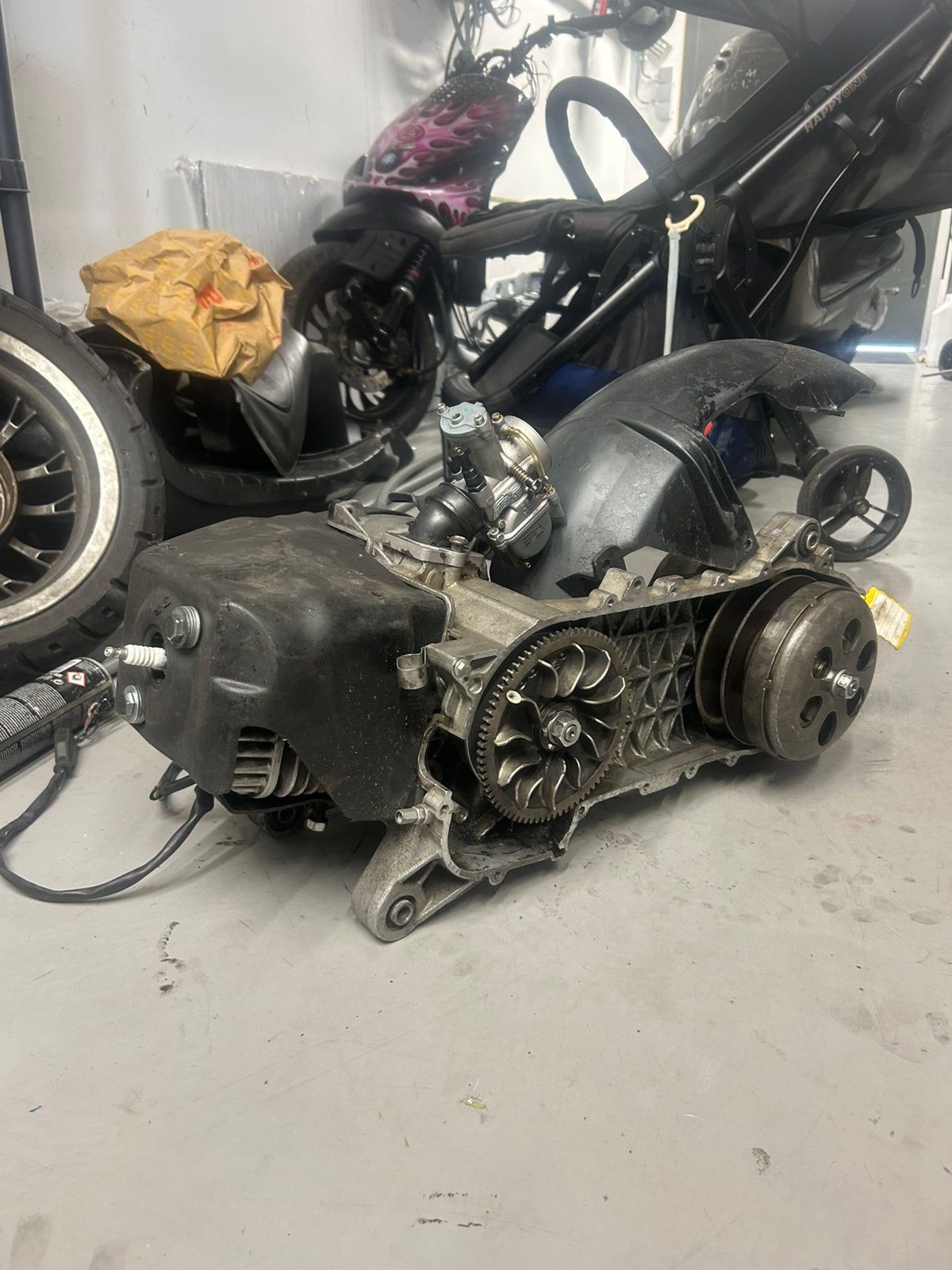 Gereviseerd skr lx 172 blok, Fietsen en Brommers, Brommeronderdelen | Scooters, Verzenden