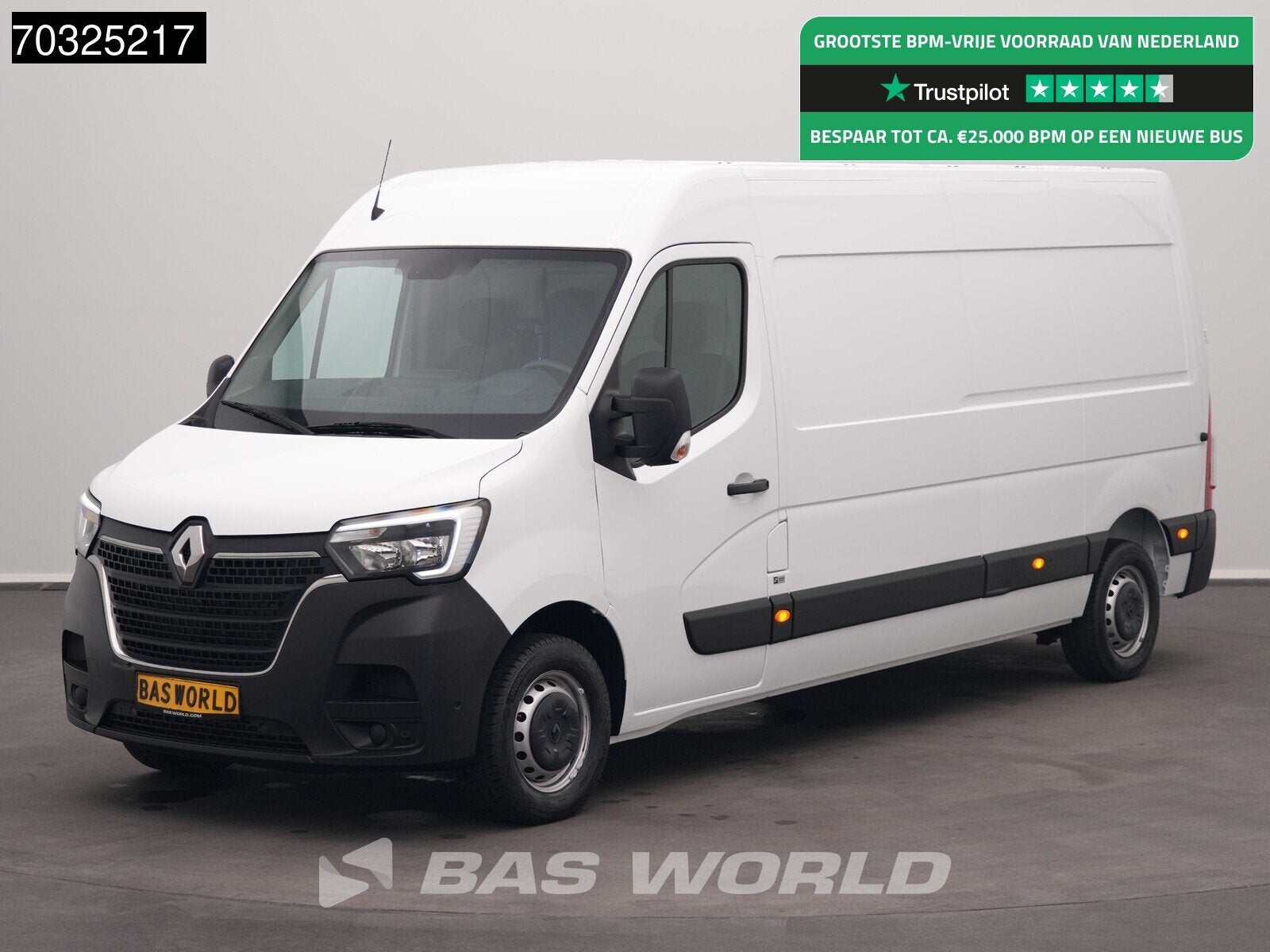 Renault Master 135PK L3H2 LED Airco Cruise Parkeersensoren v, Gebruikt, Euro 6, 4 cilinders, Renault