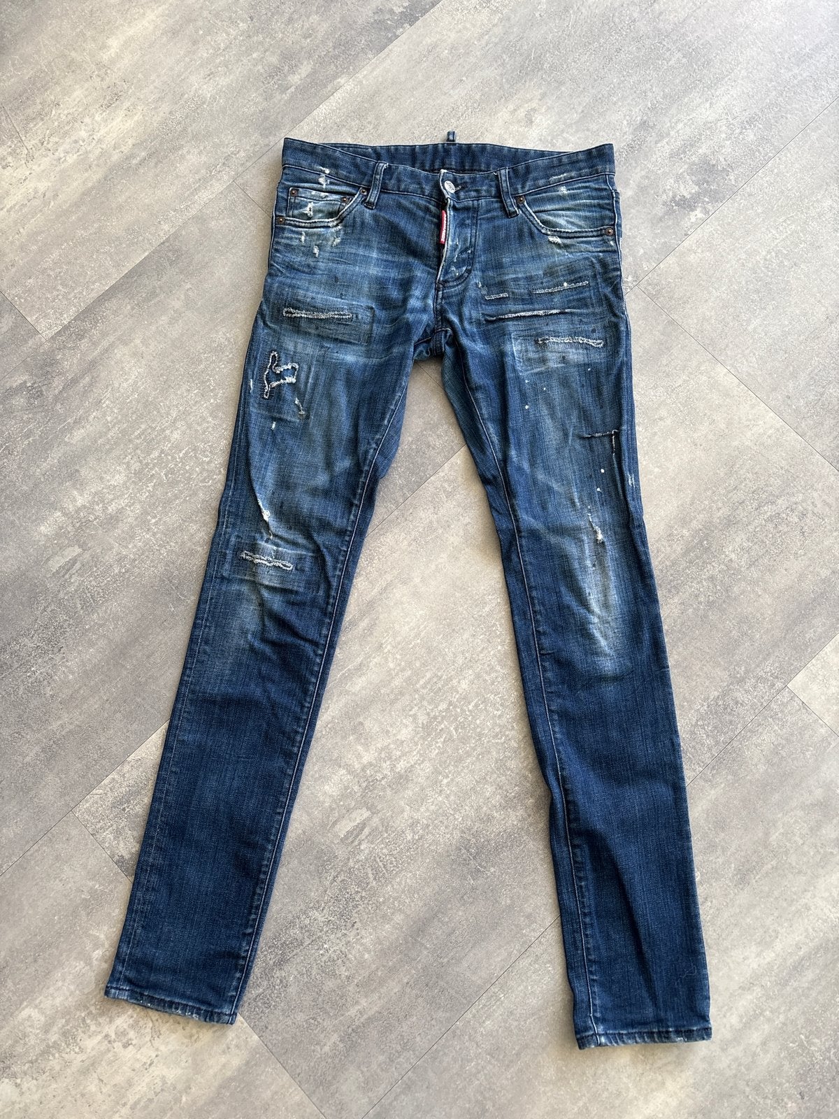 Dsquared2 Jeans - Maat 46 (W32) - Zo goed als nieuw, Ophalen of Verzenden, Zo goed als nieuw, Blauw, W32 (confectie 46) of kleiner