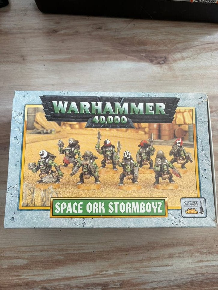 Warhammer 40k orks space ork stormboyz, Ophalen of Verzenden, Nieuw, Warhammer 40000, Figuurtje(s)