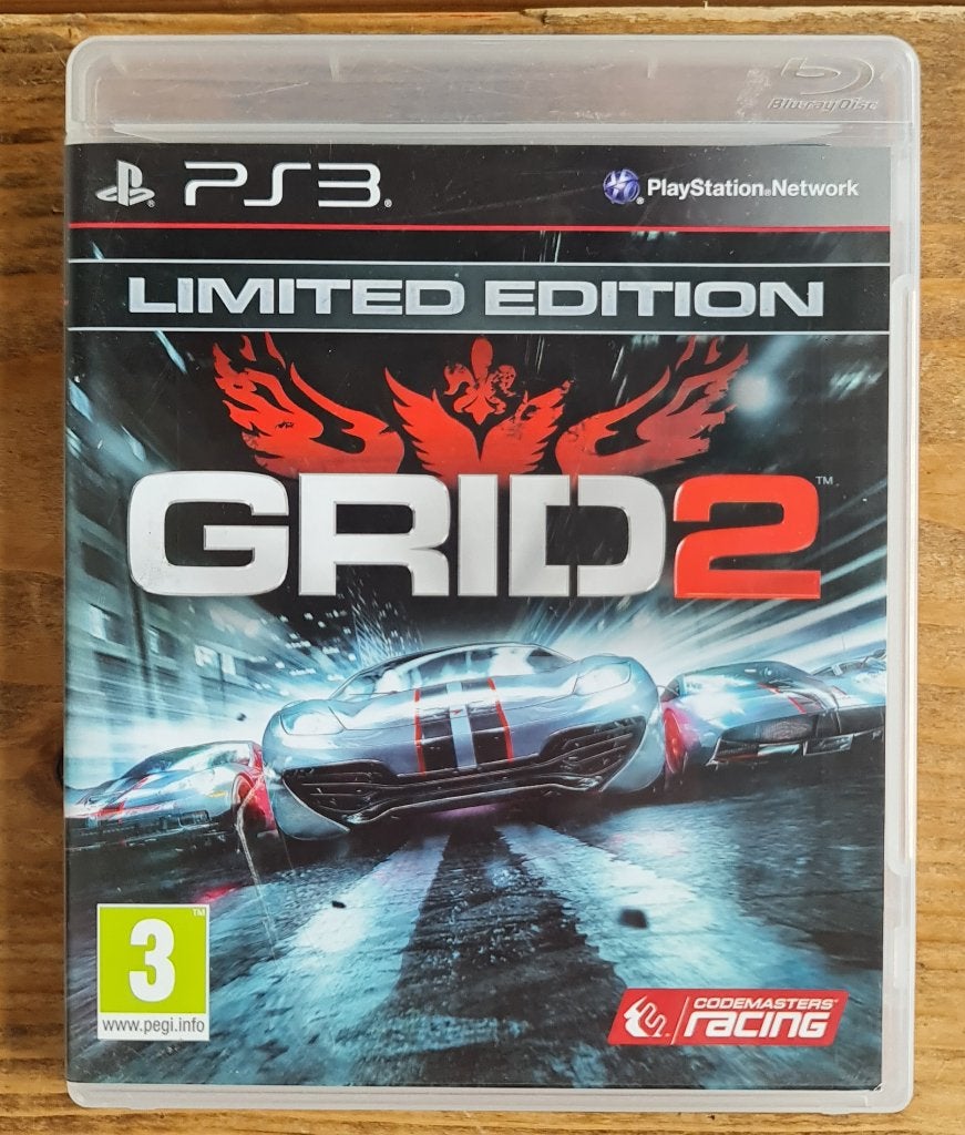 Racedriver Grid 2 - Limited Edition - Compleet en Als Nieuw, 1 speler, Racen en Vliegen, Ophalen of Verzenden, Zo goed als nieuw