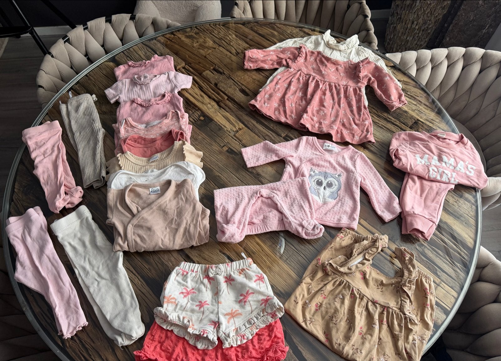 Kleding bundel meisjes maat 62/68 - Diverse setjes, Ophalen of Verzenden, Gebruikt, Meisje, Setje