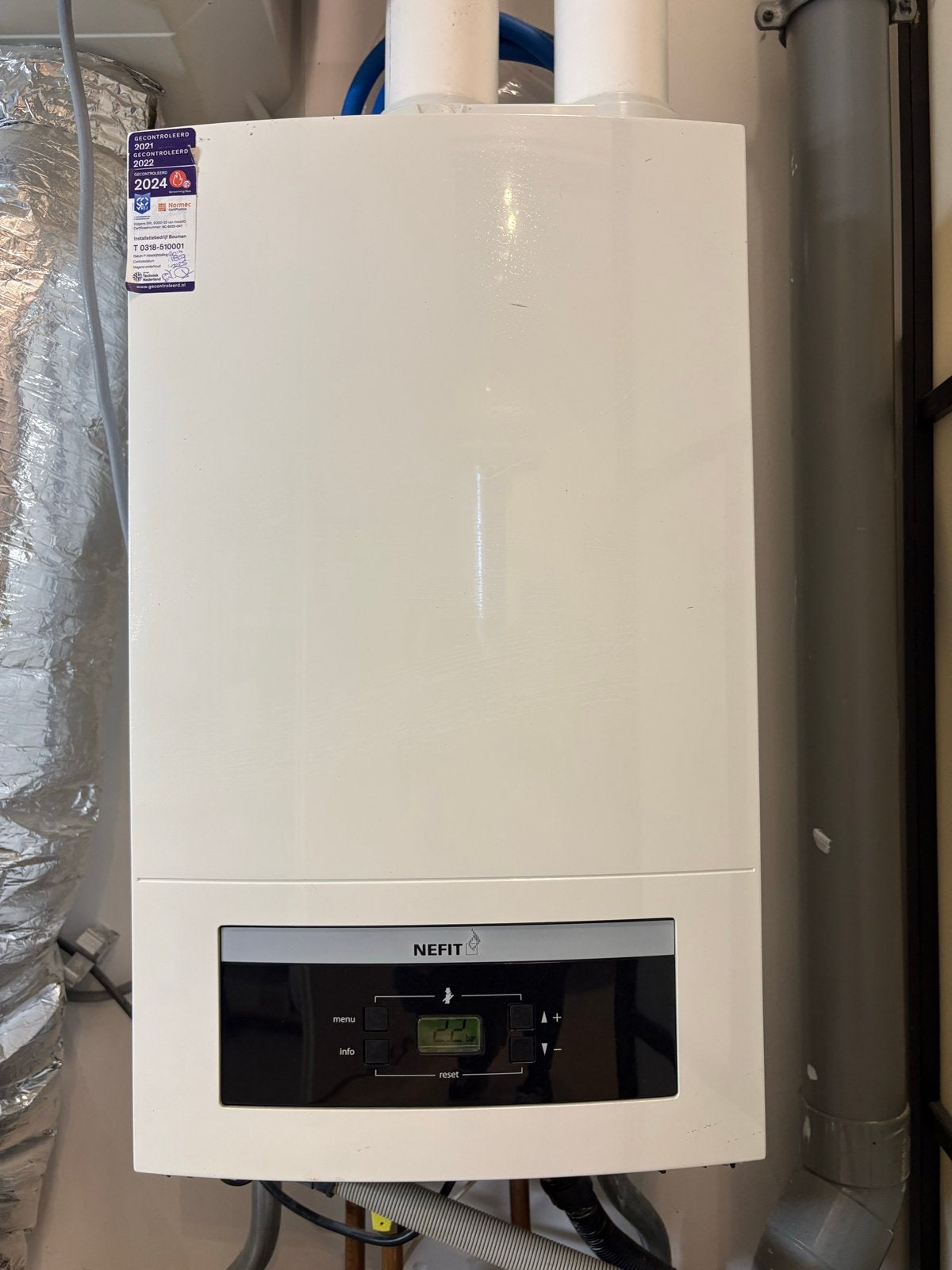 Nefit ProLine Nxt HRC 24/CW4 CV-ketel uit 2014, goed onderho, Doe-het-zelf en Verbouw, Ophalen, Gebruikt, Hoog rendement (Hr)