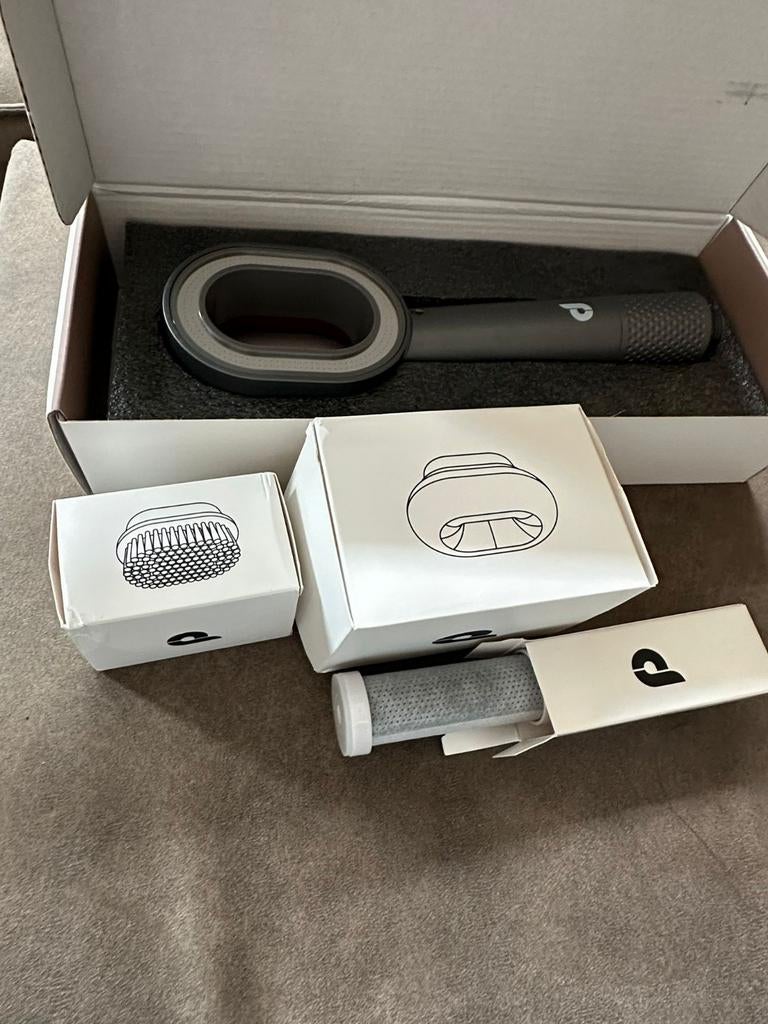 Luxe 3-in-1 Wellness Douchekop Set met Filter, Ophalen of Verzenden, Nieuw, Grijs, Overige typen