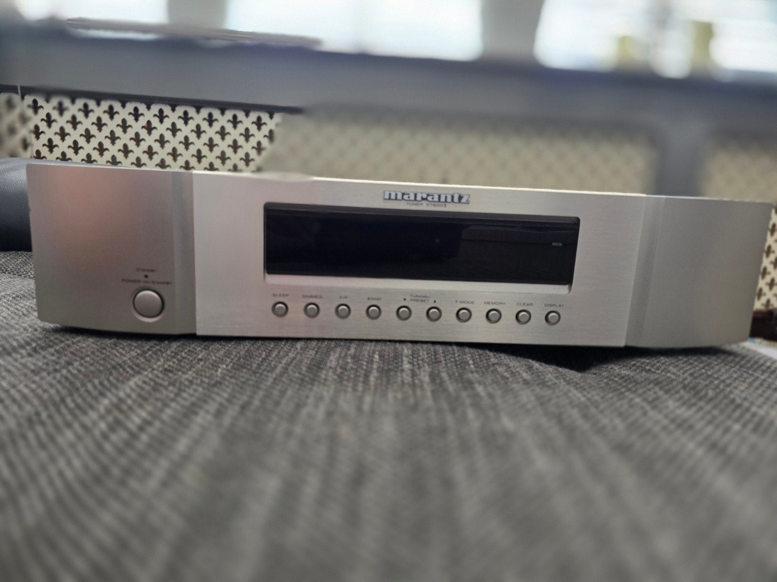 Marantz ST6003 AM/FM Stereo Tuner - Zilver, Ophalen, Zo goed als nieuw, Analoog