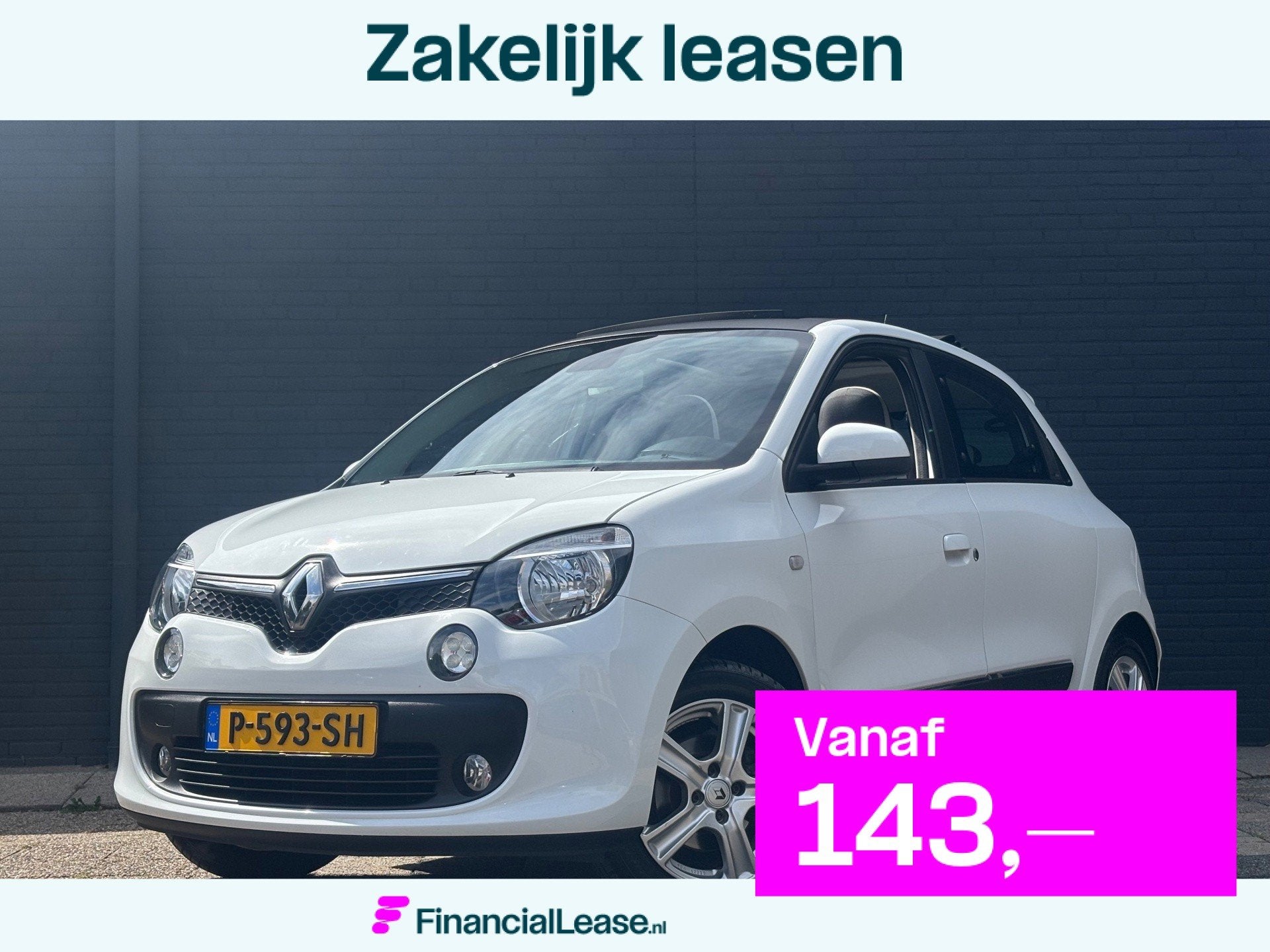 Renault Twingo 0.9 TCe Expression | Schuifdak | Stoelverwarm, 898 cc, Gebruikt, 918 kg, 4 stoelen