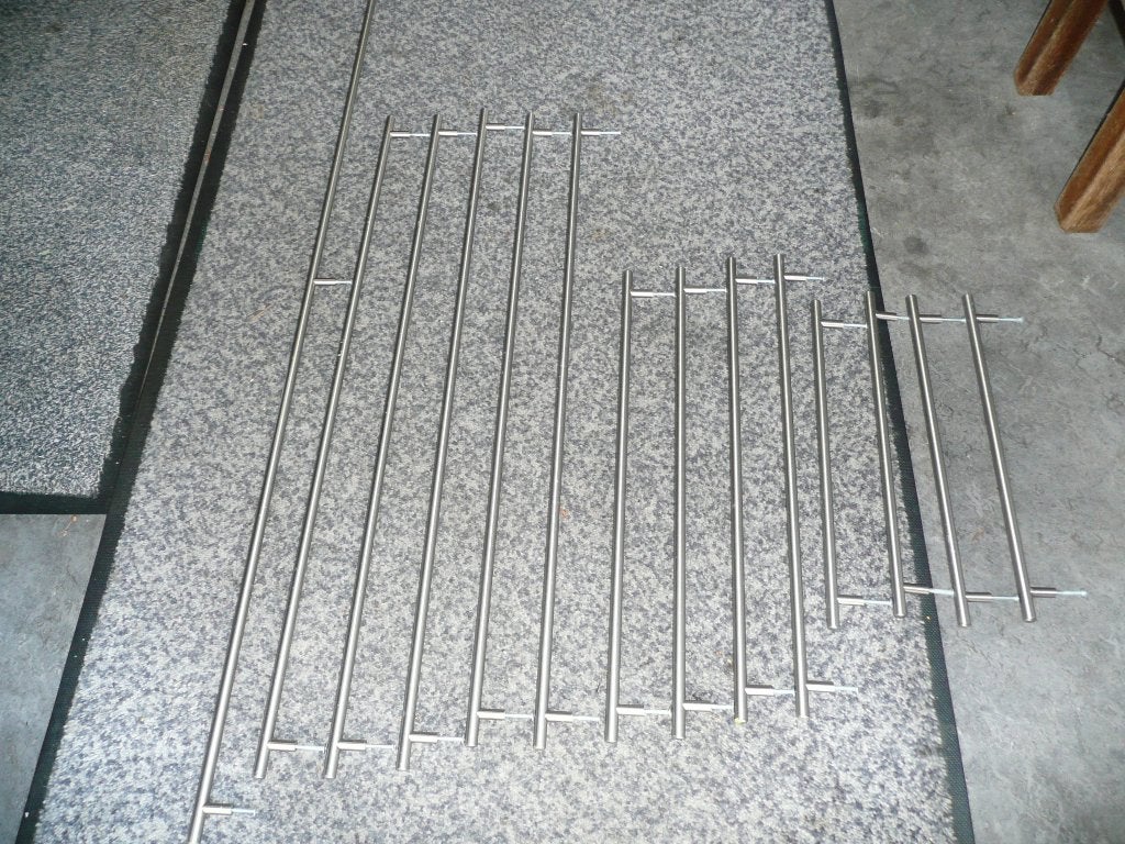 RVS - Keukendeur - Handgrepen, Minder dan 50 cm, Ophalen of Verzenden, Zo goed als nieuw, Minder dan 25 cm
