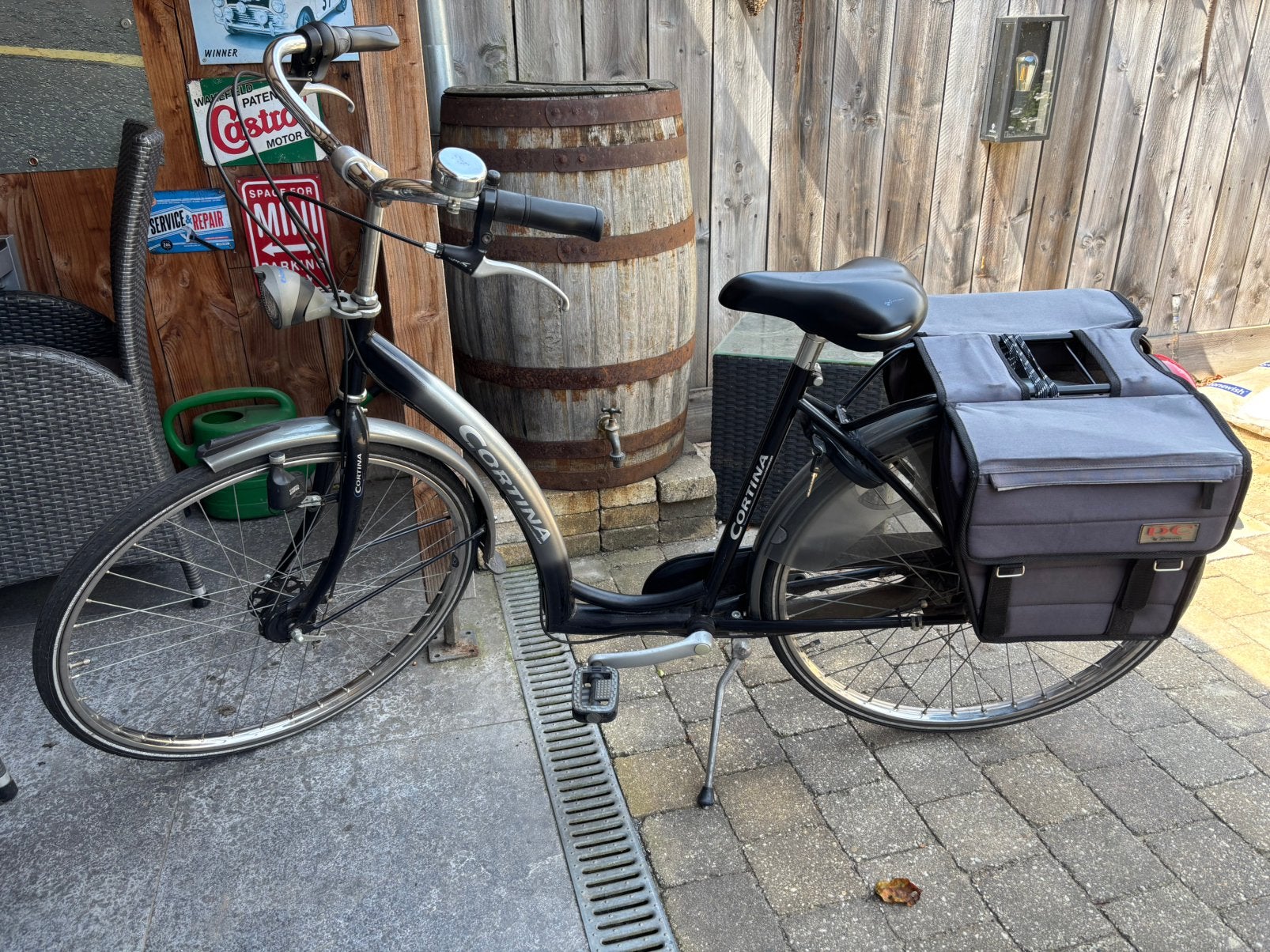 Cortina marbella damesfiets extra lage instap 50 cm, Gebruikt, Versnellingen, 50 tot 53 cm, Ophalen