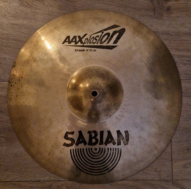 Sabian AAX 16” X-Plosion Crash, Ophalen, Gebruikt, Overige merken