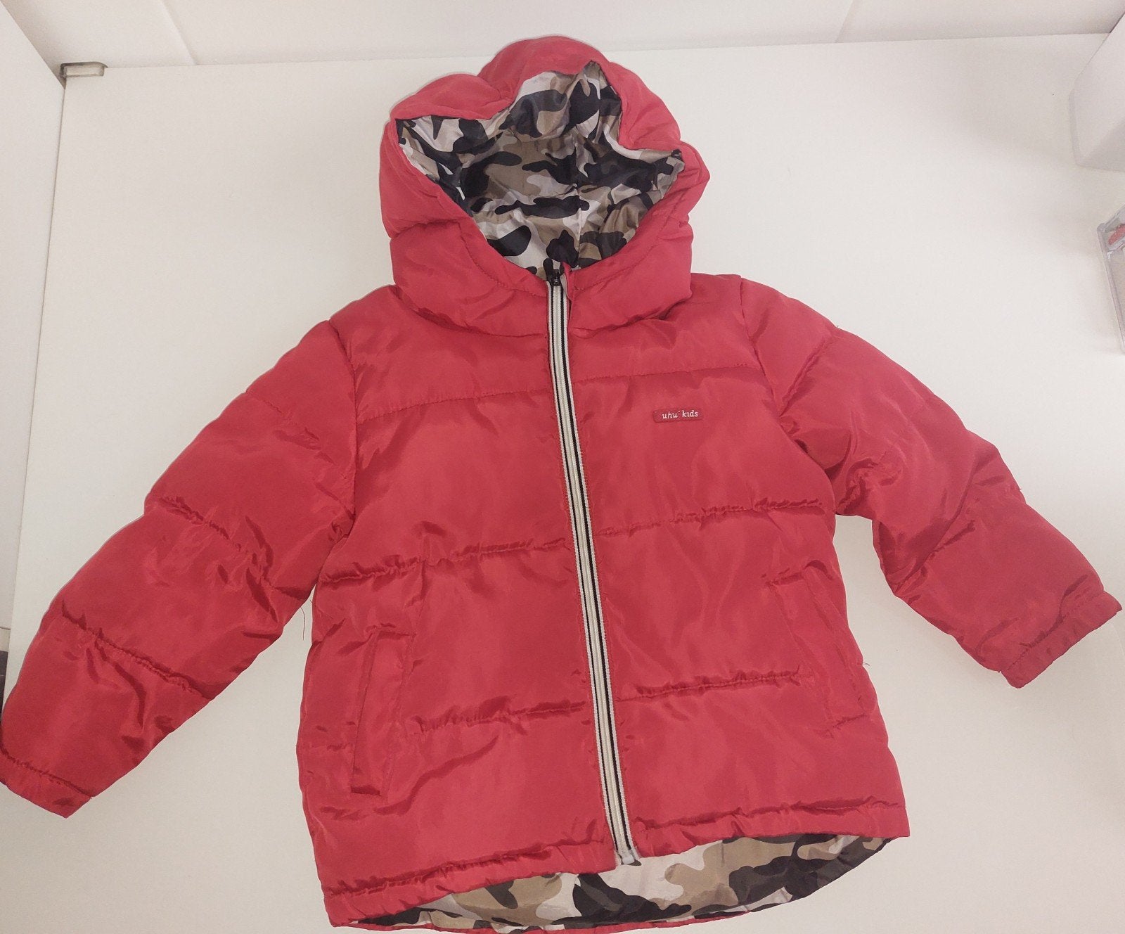 Winterjas maag 110/116, Ophalen of Verzenden, Gebruikt, Jongen, Jas