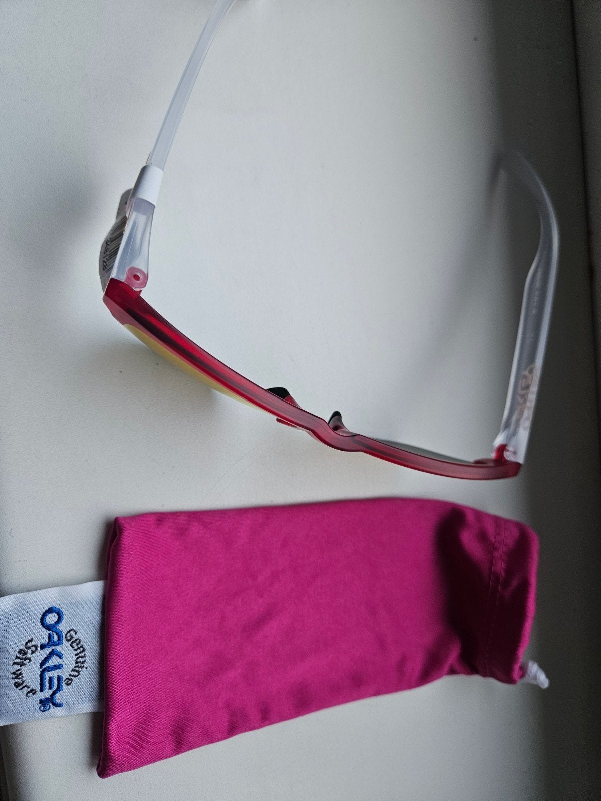 Foto 4 van Nieuwe Oakley Frogskin Lite OO 9374 Zonnebril met Prizm Lens