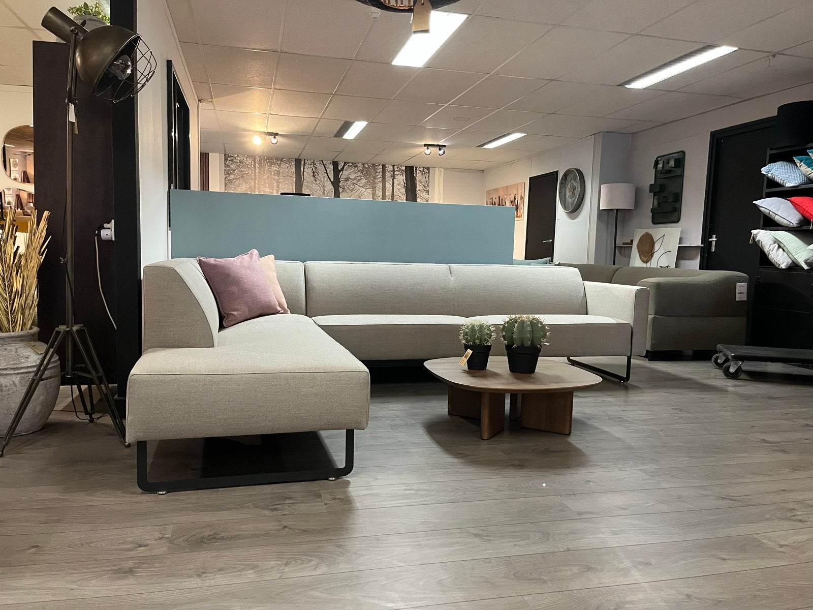 Artifort Mare hoekbank ploegstof ploegwool, Huis en Inrichting, Stof, Hoekbank, 300 cm of meer, 75 tot 100 cm