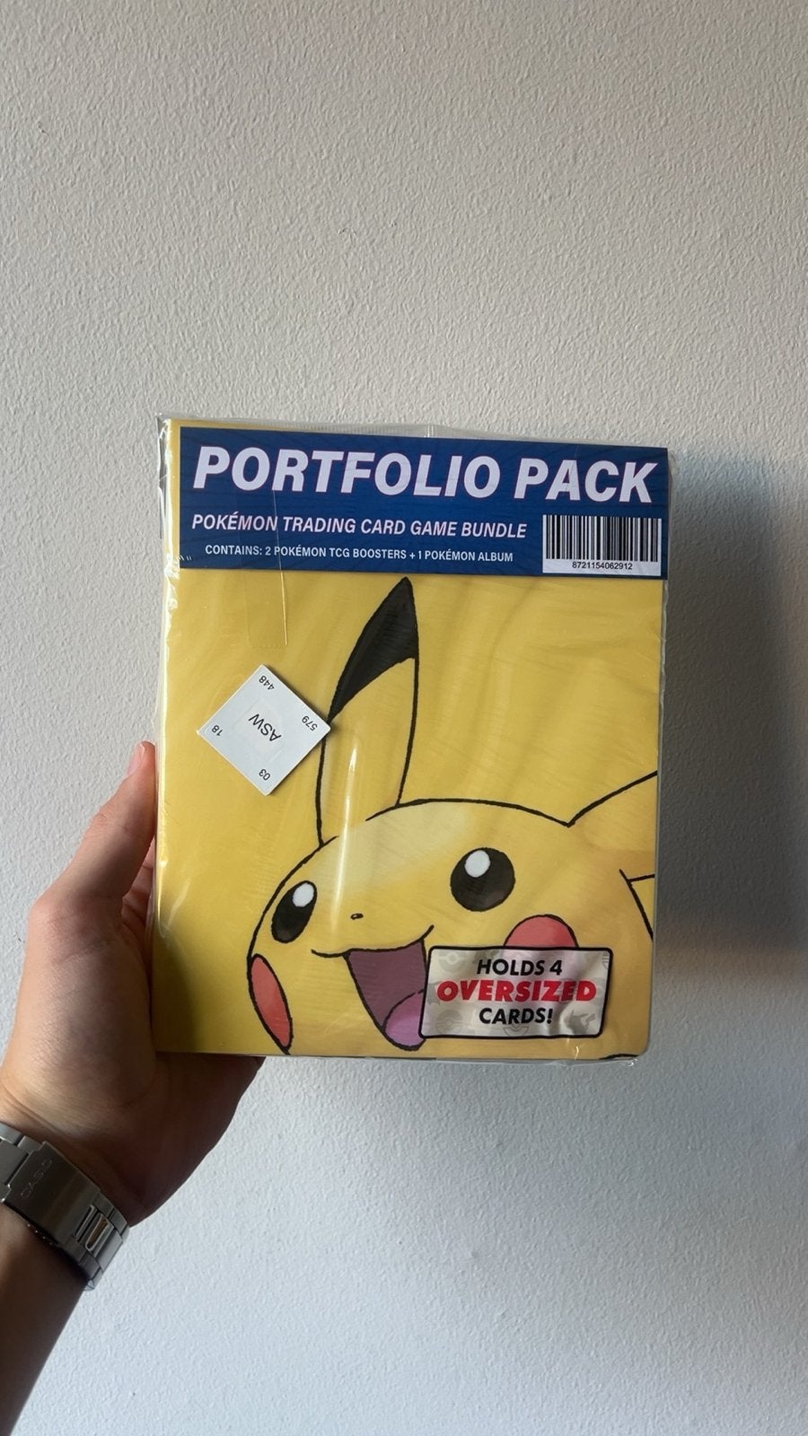 Pokémon Portfolio Pack met 2 Boosters en Album, Ophalen of Verzenden, Nieuw, Overige typen