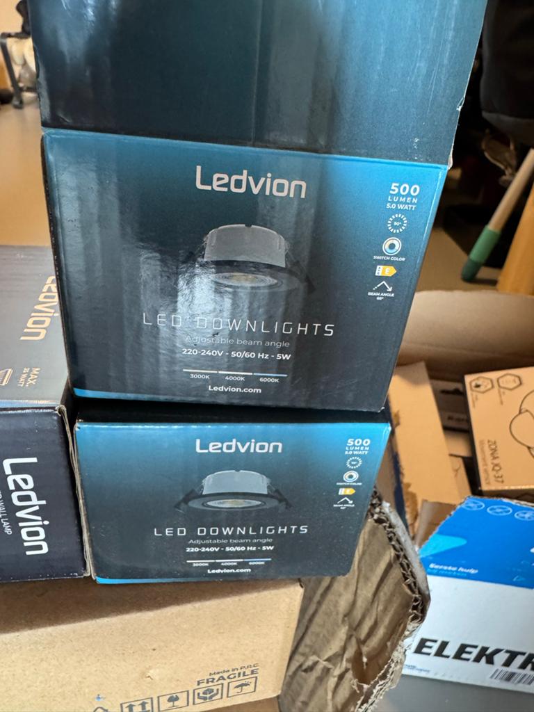 Ledvion LED verlichting: spots, downlight (nieuw), Ophalen of Verzenden, Nieuw