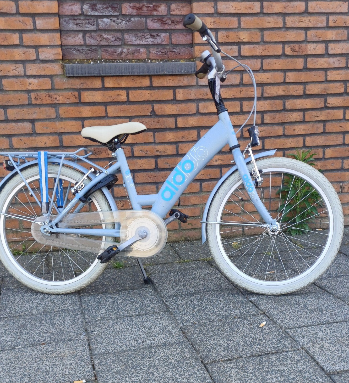 Aldo Wave meisjesfiets 20 inch met terugtraprem en handrem, Fietsen en Brommers, Fietsen | Meisjes, Zo goed als nieuw, 20 inch