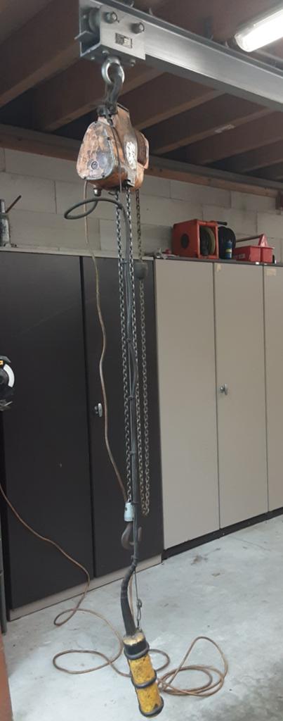 Elektrische kettingtakel, Doe-het-zelf en Verbouw, Lieren en Takels, Ophalen