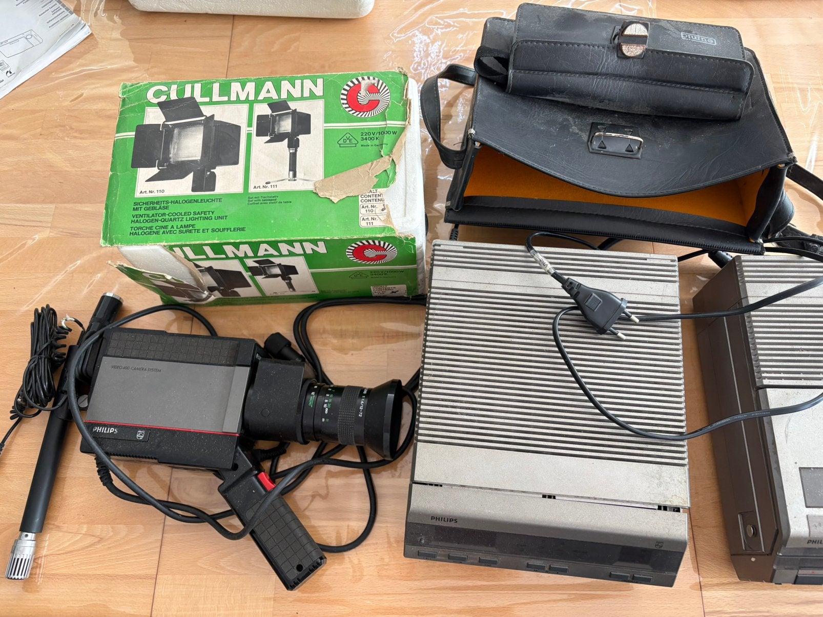 Video 2000 recorder + camera + lamp, Ophalen, Overige soorten, Overige merken, Minder dan 8x