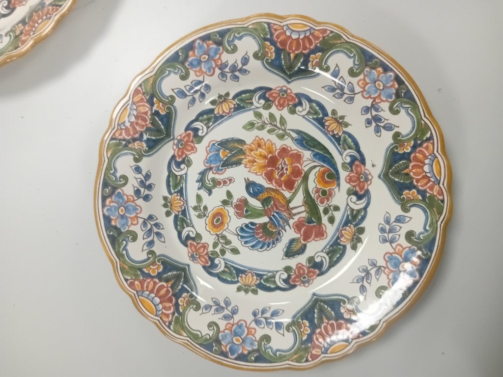 Prachtig aardewerk bord Makkum, Antiek en Kunst, Antiek | Wandborden en Tegels, Ophalen