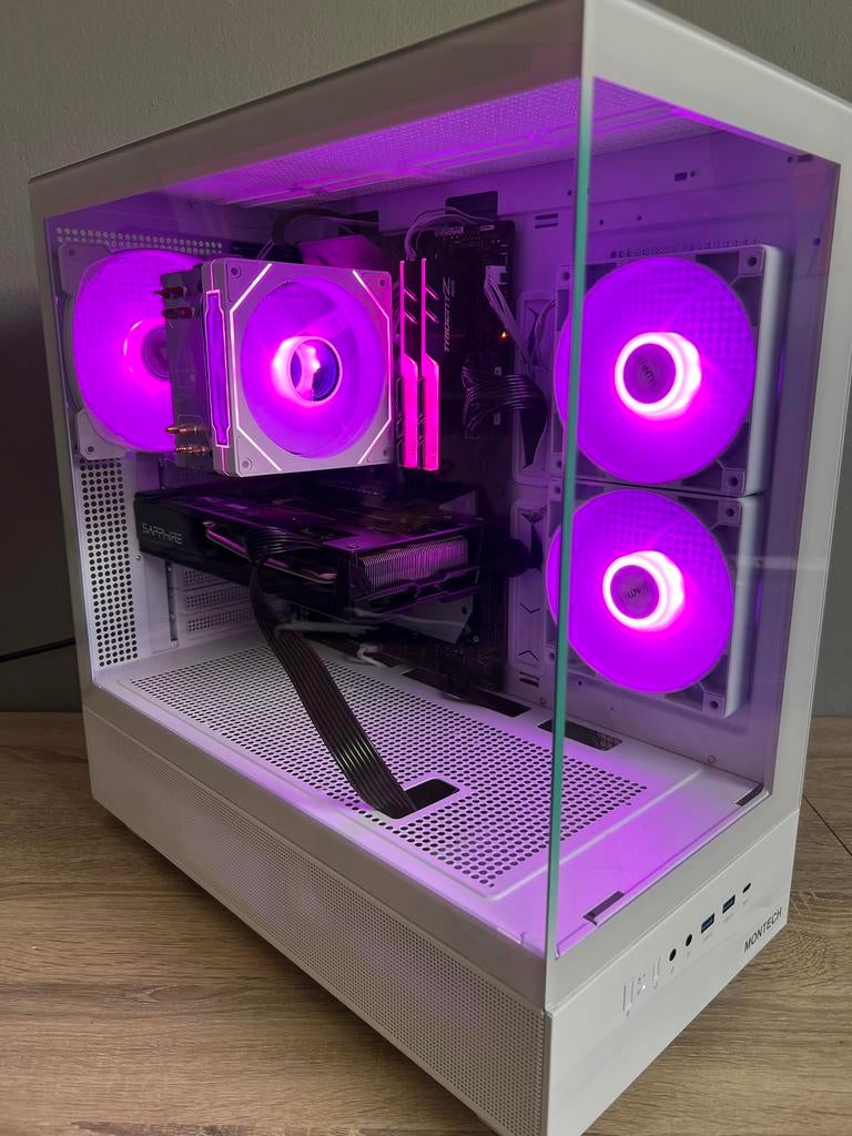 Game PC, Intel I5, RX5700XT, 16GB DDR4, Computers en Software, Desktop Pc's, Ophalen, Virtual Reality, Zo goed als nieuw, SSD