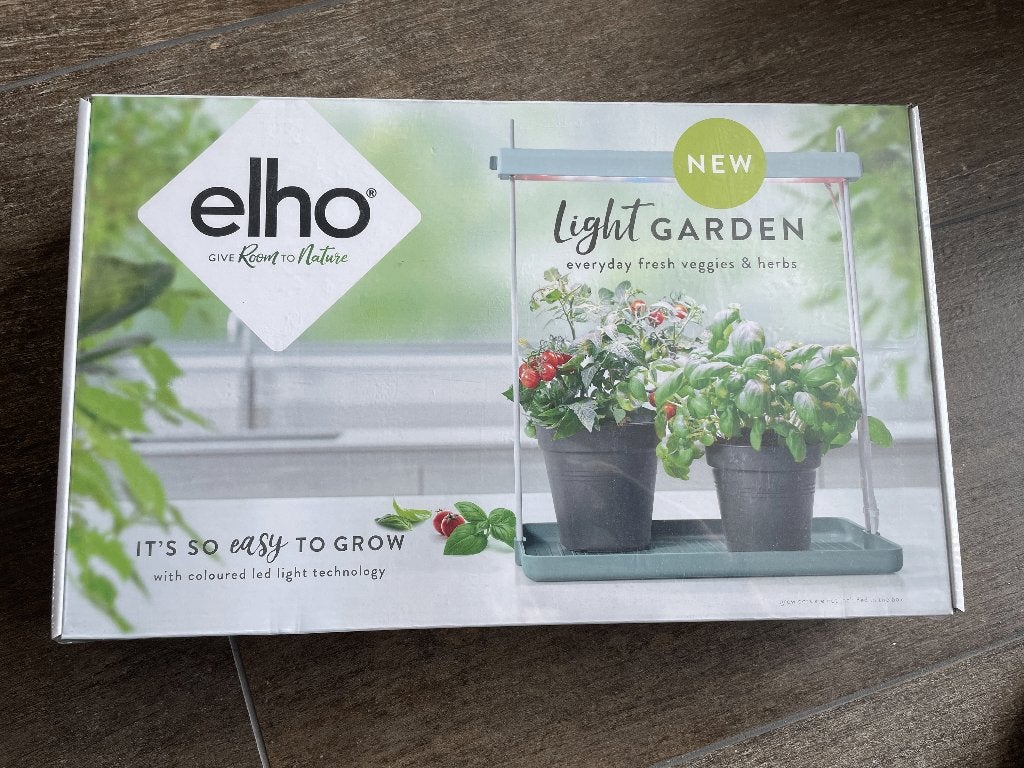 elho Light Garden 26cm blad groen 1731900236000, Kunststof, Gebruikt, Minder dan 50 watt, Ophalen of Verzenden