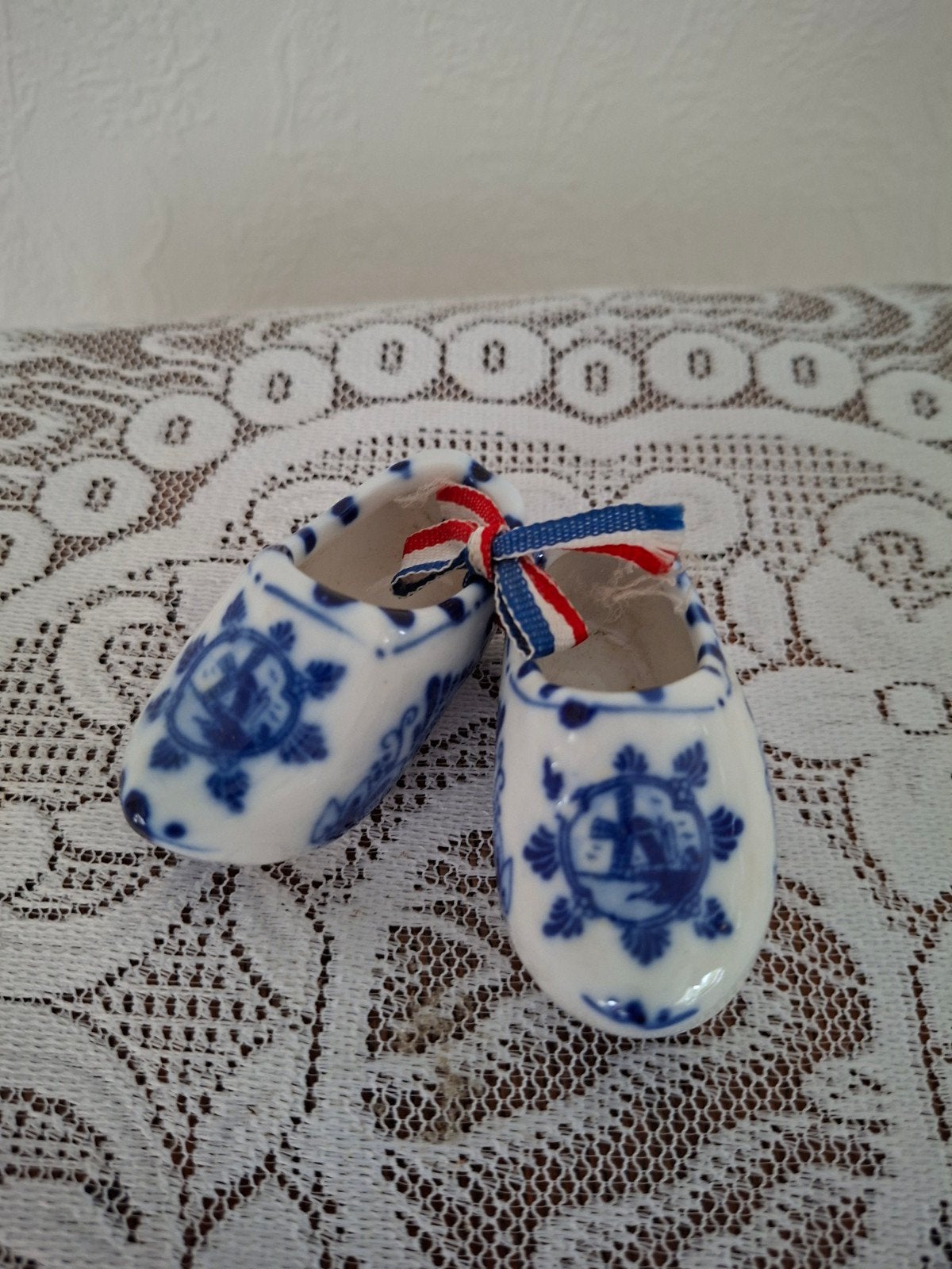 Delfts Blauwe Klompjes - Decoratieve Miniatuur, Ophalen