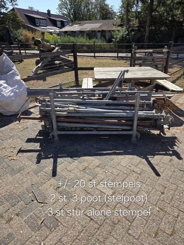 Schroefstempels / stut alone stempel / bouwstempel, Ophalen, Gebruikt, Overige typen, 2 tot 5 meter
