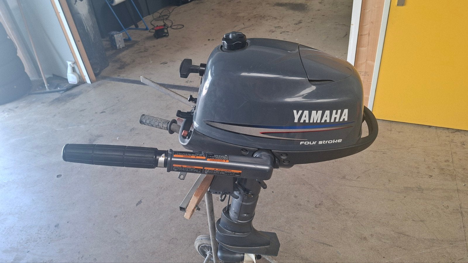 Opblaasboot met Yamaha 4pk buitenboordmotor en extra boot, Watersport en Boten, Rubberboten, Gebruikt, Inclusief motor, Yamaha