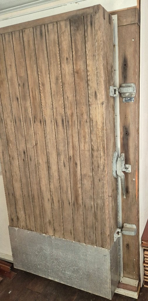 Koelceldeur met kozijn., Doe-het-zelf en Verbouw, Ophalen, Gebruikt, 80 tot 100 cm, Overige typen
