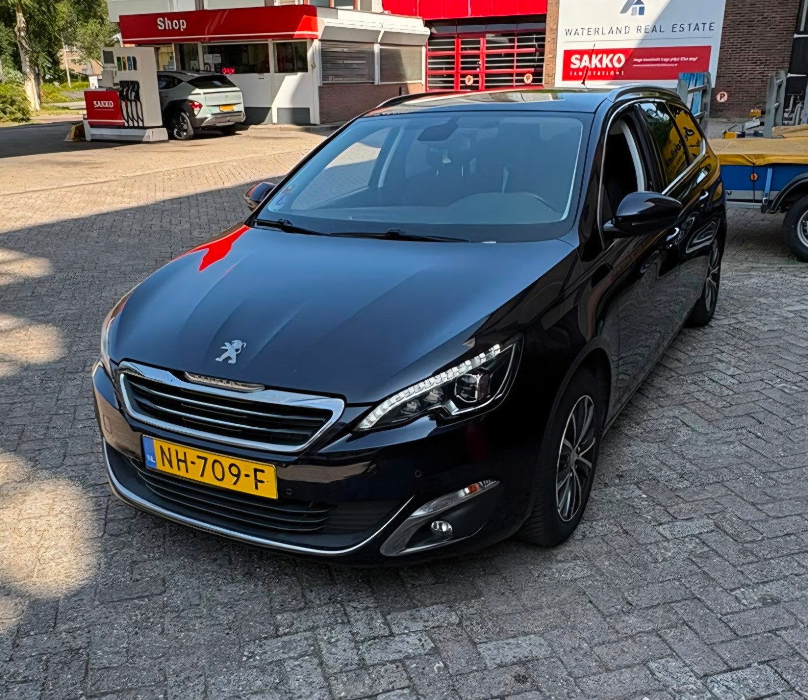 Peugeot 308 1.2 E-thp Automaat Bouwjaar 2017 Blauw, Auto's, Peugeot, Stof, Bluetooth, Origineel Nederlands, 130 pk