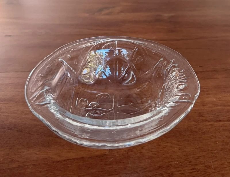Glazen kommetje katten in venster, Glas of Glazen, Ophalen of Verzenden, Overige stijlen, Glas