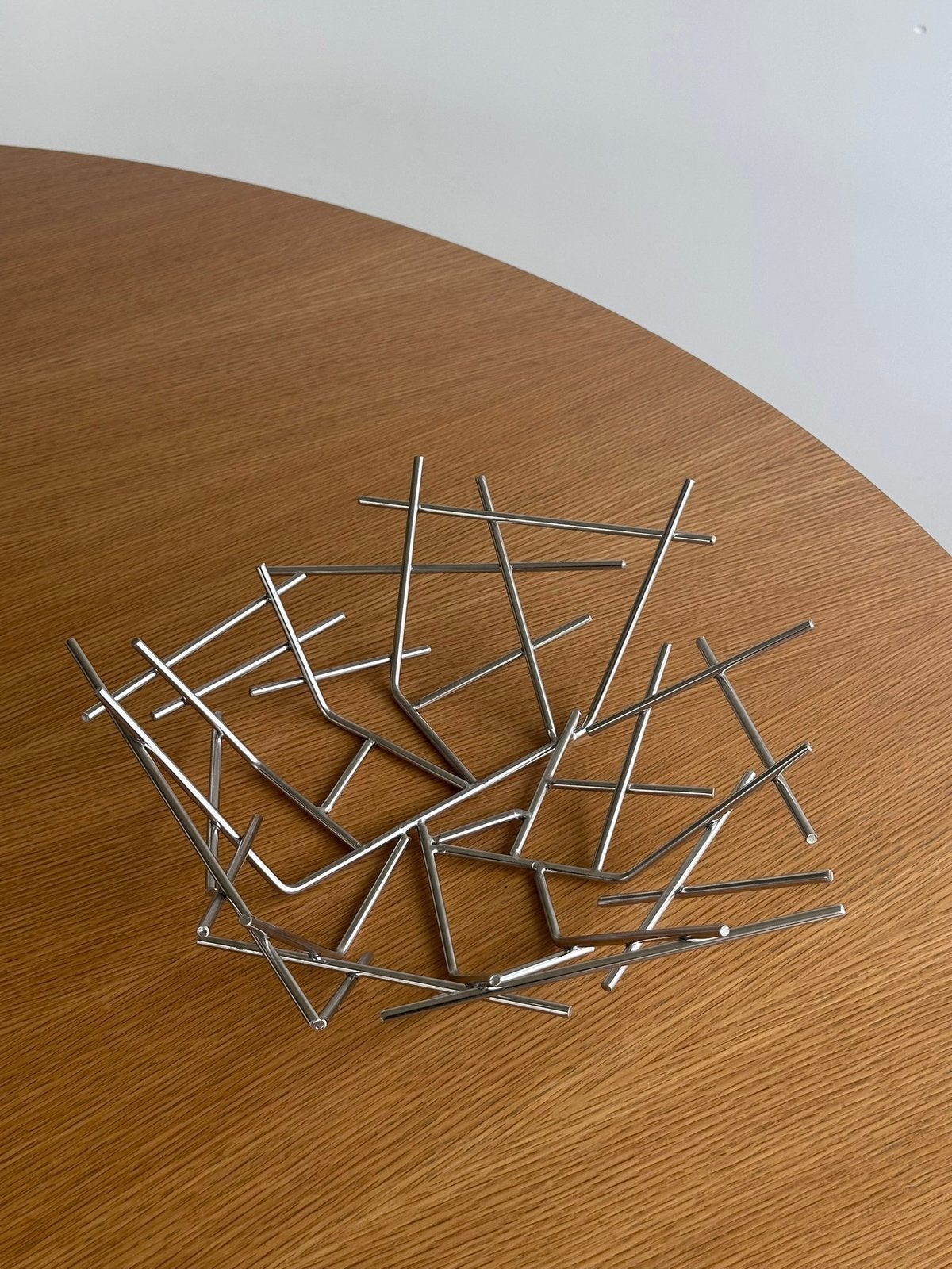 Alessi Blow Up fruitmand inox rvs Fratelli Campana 2004, Ophalen of Verzenden, Zo goed als nieuw, Overige vormen, Metaal