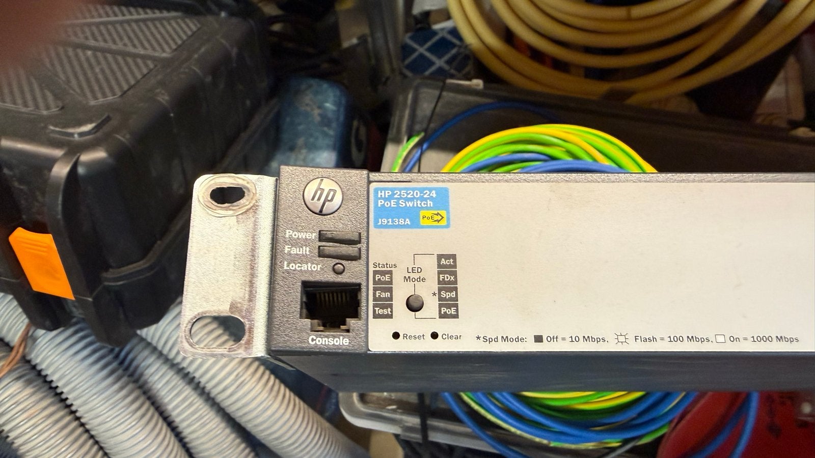 HP 2520-24 PoE Switch J9138A - Gebruikt, Ophalen, Gebruikt