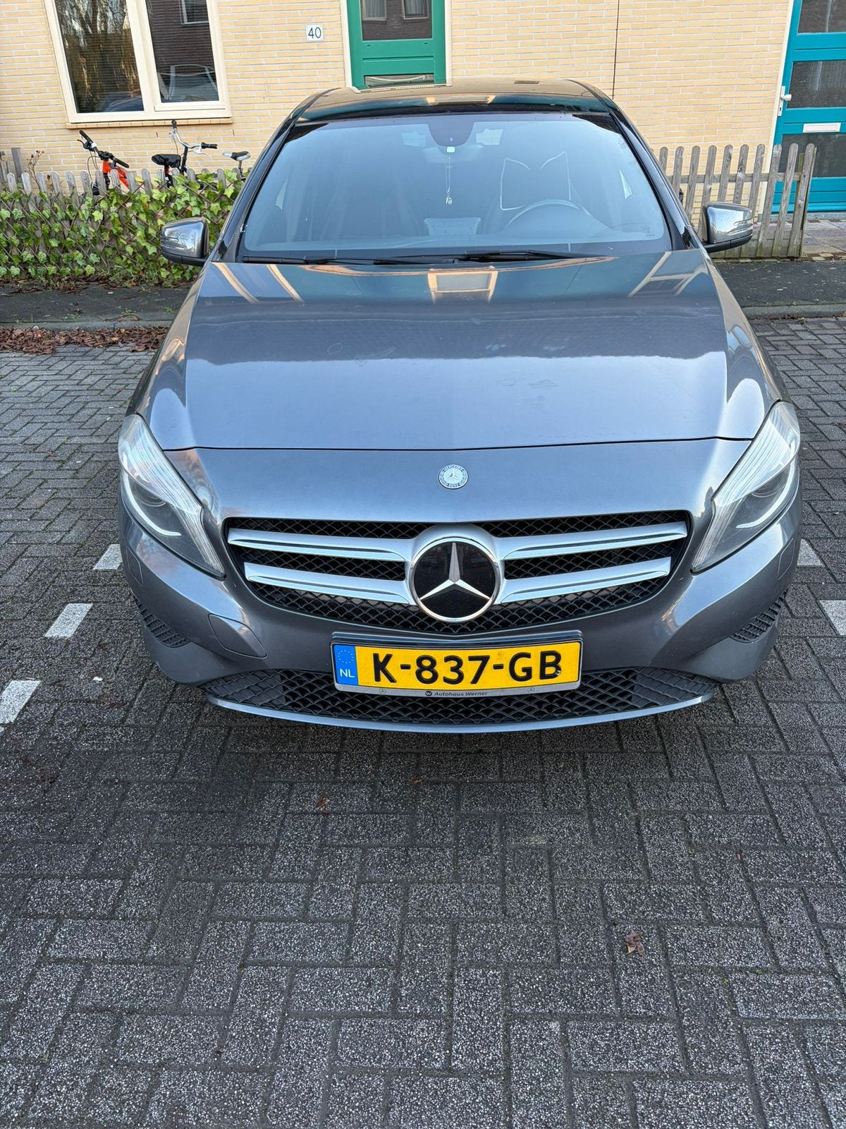Mercedes-Benz A-Klasse A180 1.6 Blue Efficiency 2013 Grijs, Auto's, Voorwielaandrijving, 4 cilinders, 122 pk, 1595 cc