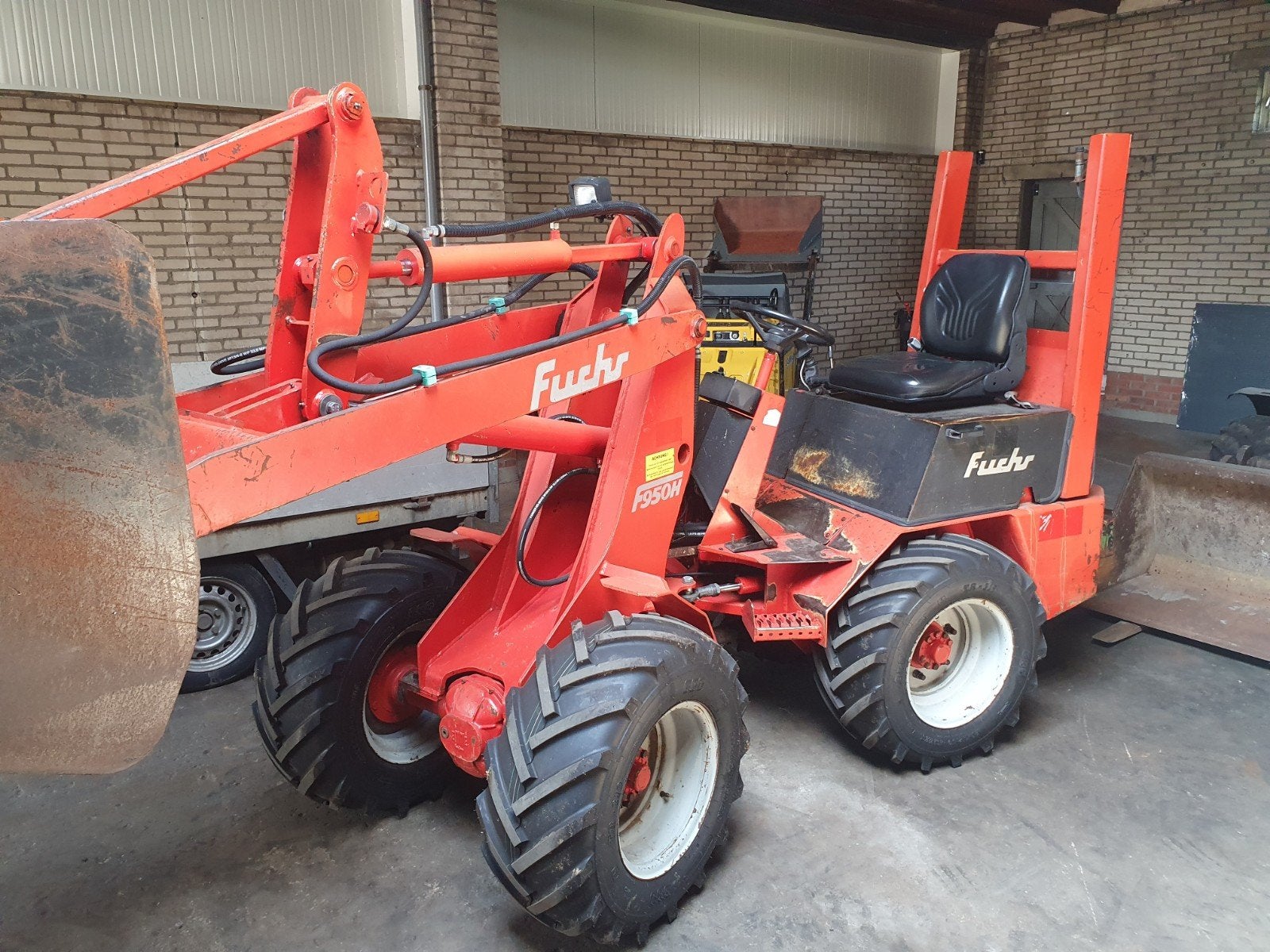 Fuchs f950 mini shovel, Ophalen, Nieuw