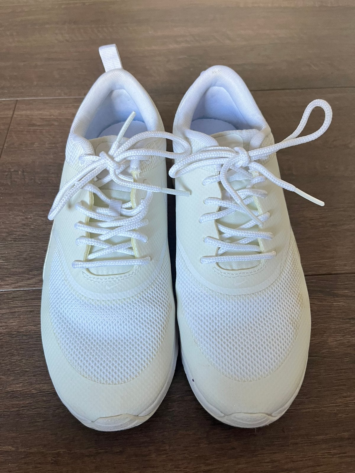Nike Air Max Thea witte sneakers, maat 38,5, Wit, Ophalen of Verzenden, Sneakers of Gympen, Zo goed als nieuw
